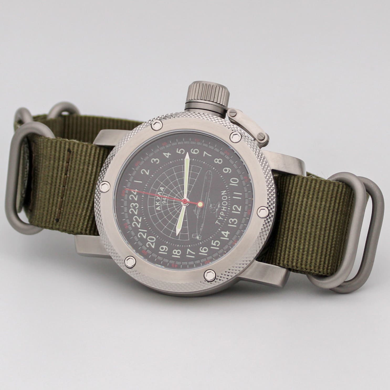 Часы 941 / Акула (Typhoon) механизм Восток 2431