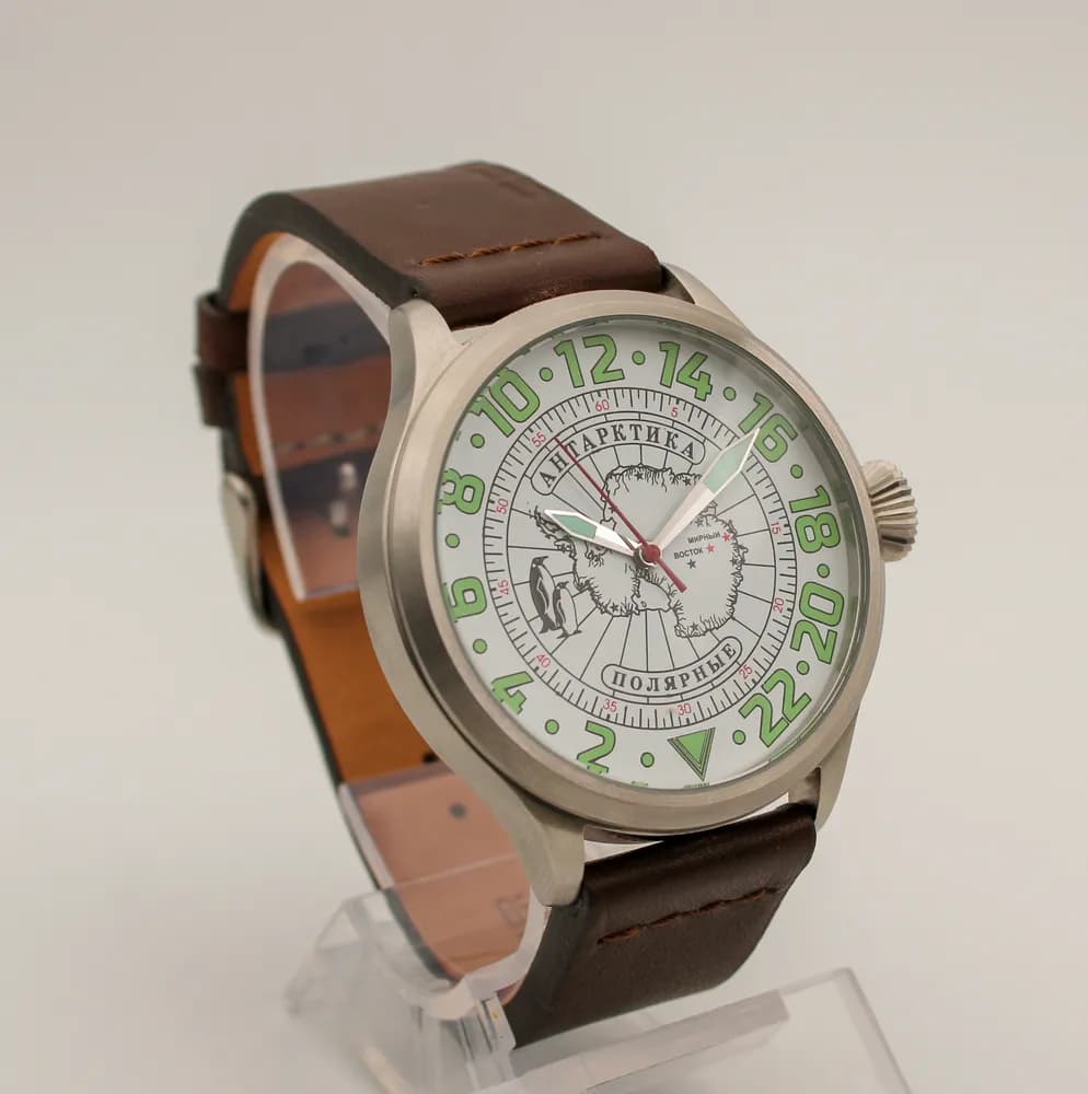 Часы Полярные / Антарктика 11.217.02 механические, механизм Восток 2423