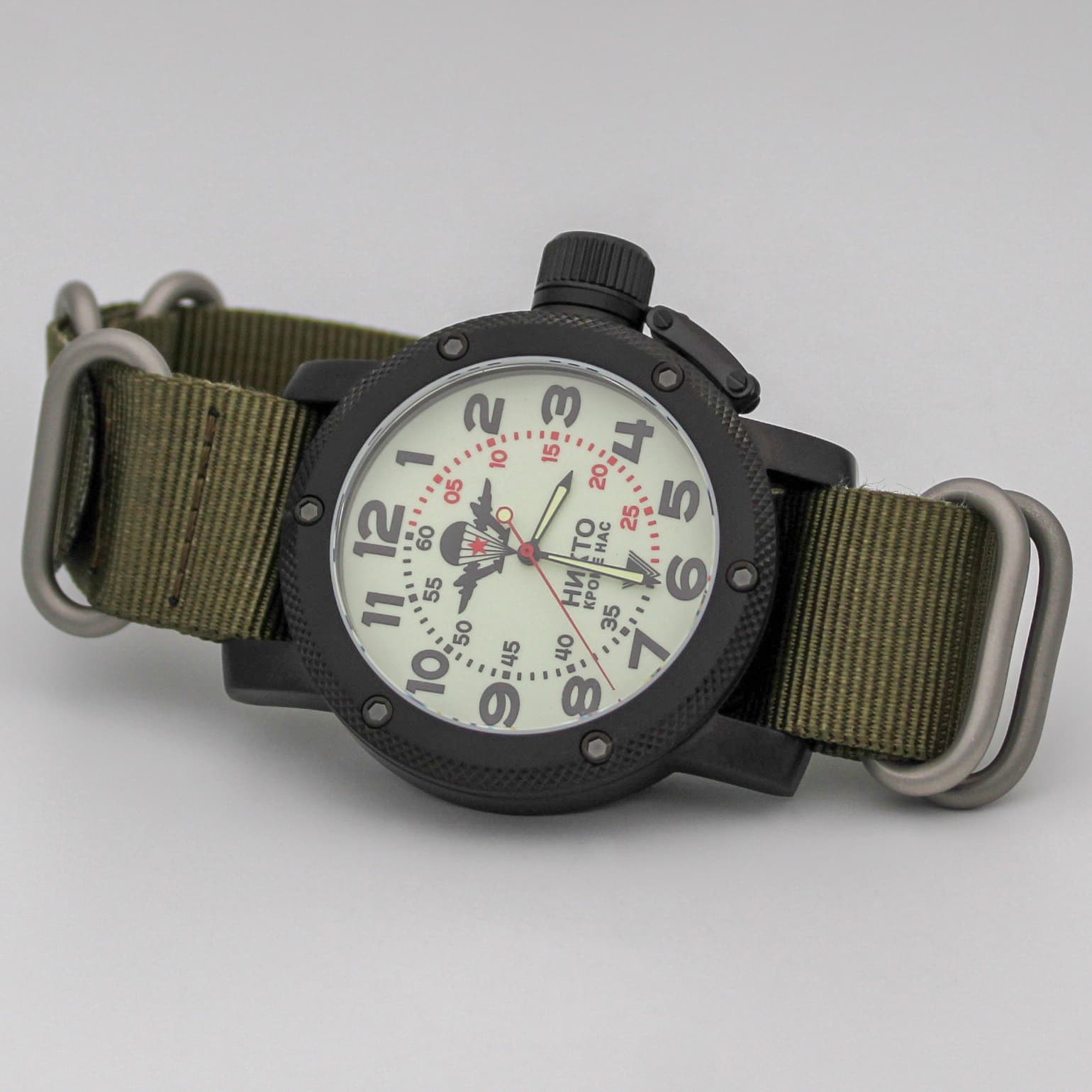 Часы  ВДВ  КУПОЛ, механизм Ракета 2609