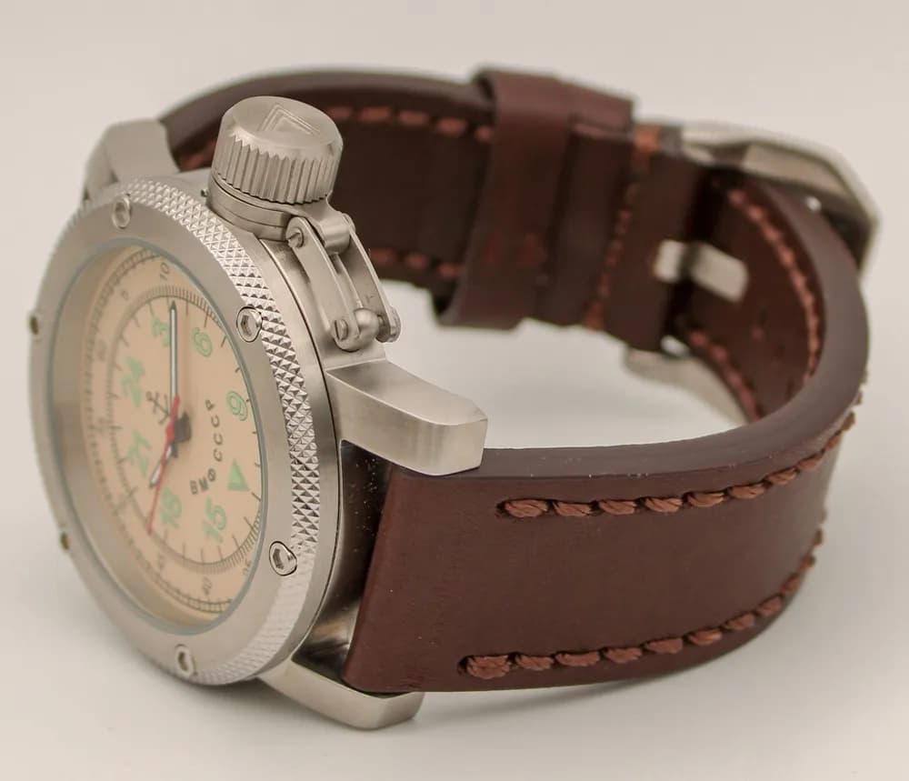 Часы ВМФ СССР механические 012.02 механизм Ракета 2623