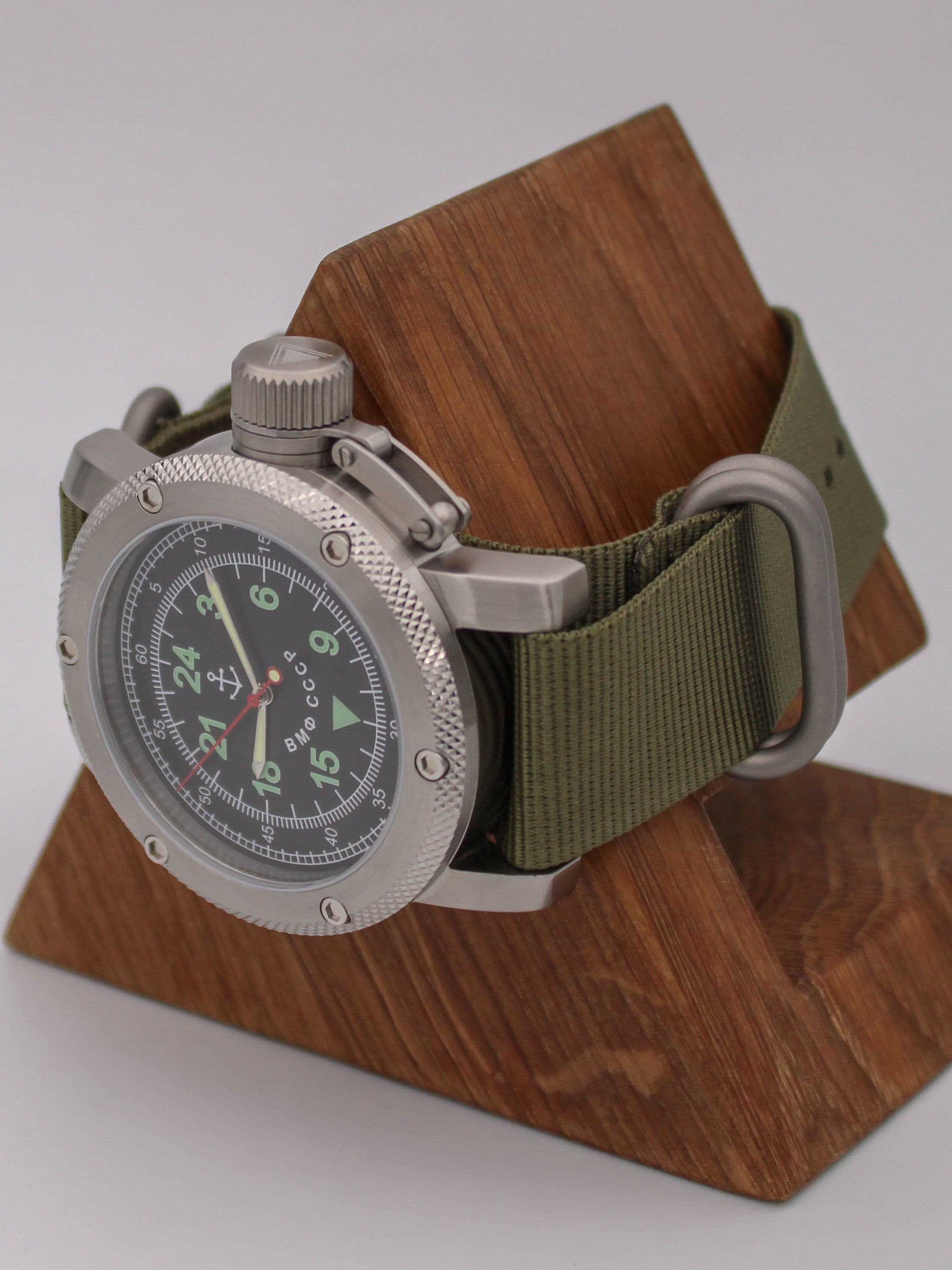 Часы ВМФ СССР механические с автоподзаводом (Восток 2431) 01.014.21