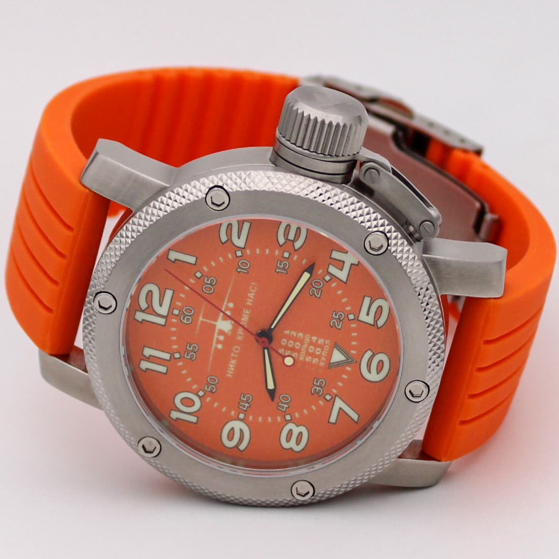 Часы  ВДВ ИЛ-76 механические,  механизм Ракета 2609 НА, противоударные.