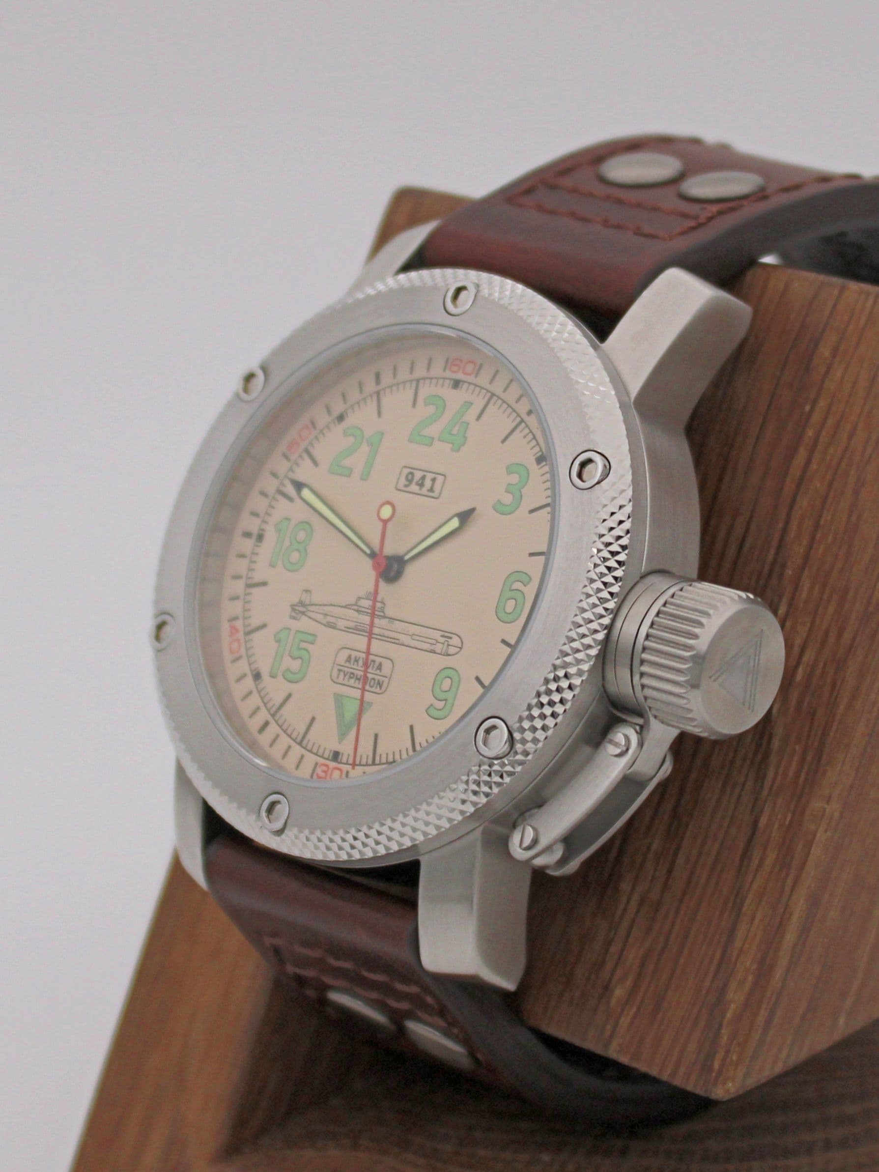 Часы 941 / Акула (Typhoon) механические с автоподзаводом (Восток 2431) 01.052.02