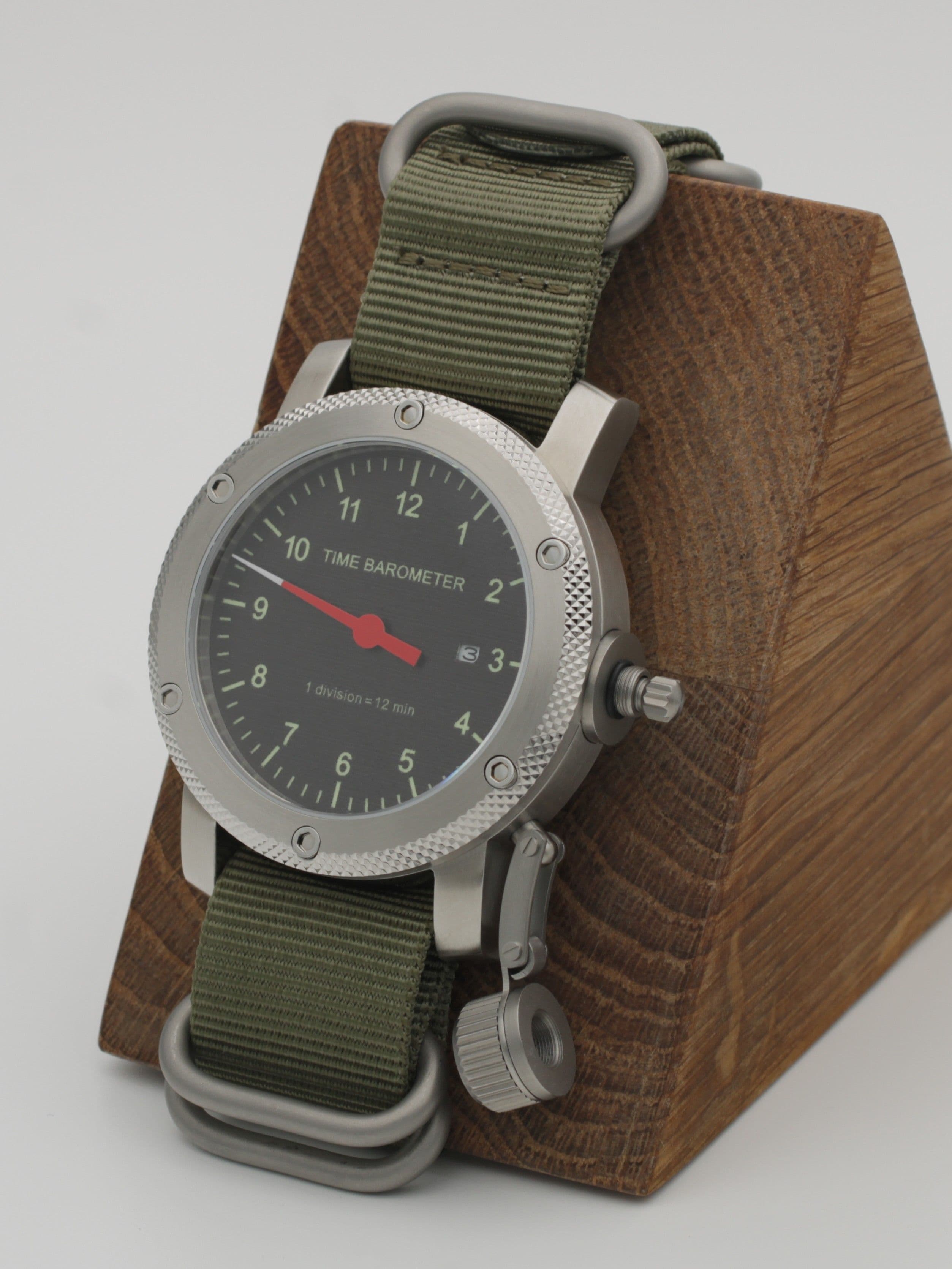 Часы Time Barometer однострелочные механические с автоподзаводом (Miyota 8215) 05.1177.21