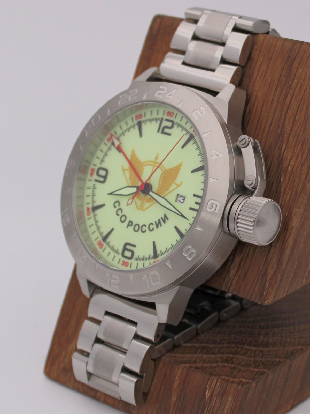 Часы ССО России механические с автоподзаводом (Seiko NH34A) 52.280.2