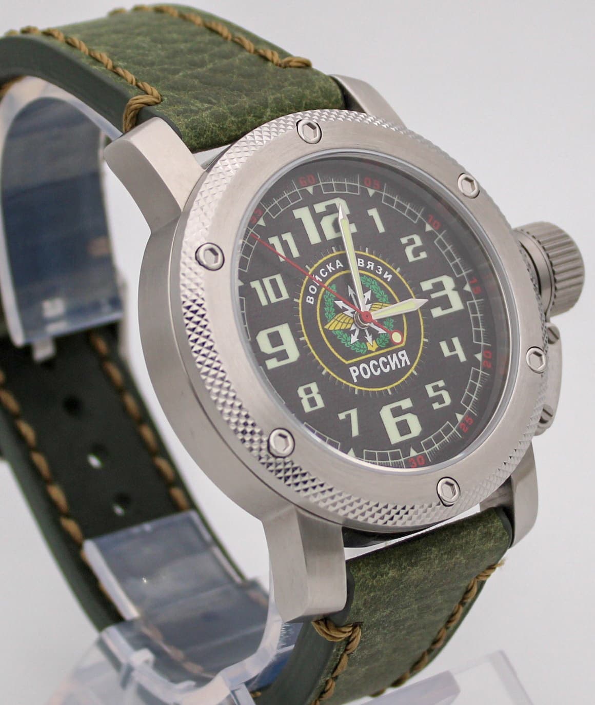 Часы ВОЙСКА СВЯЗИ РОССИИ, механизм Восток 2415.01