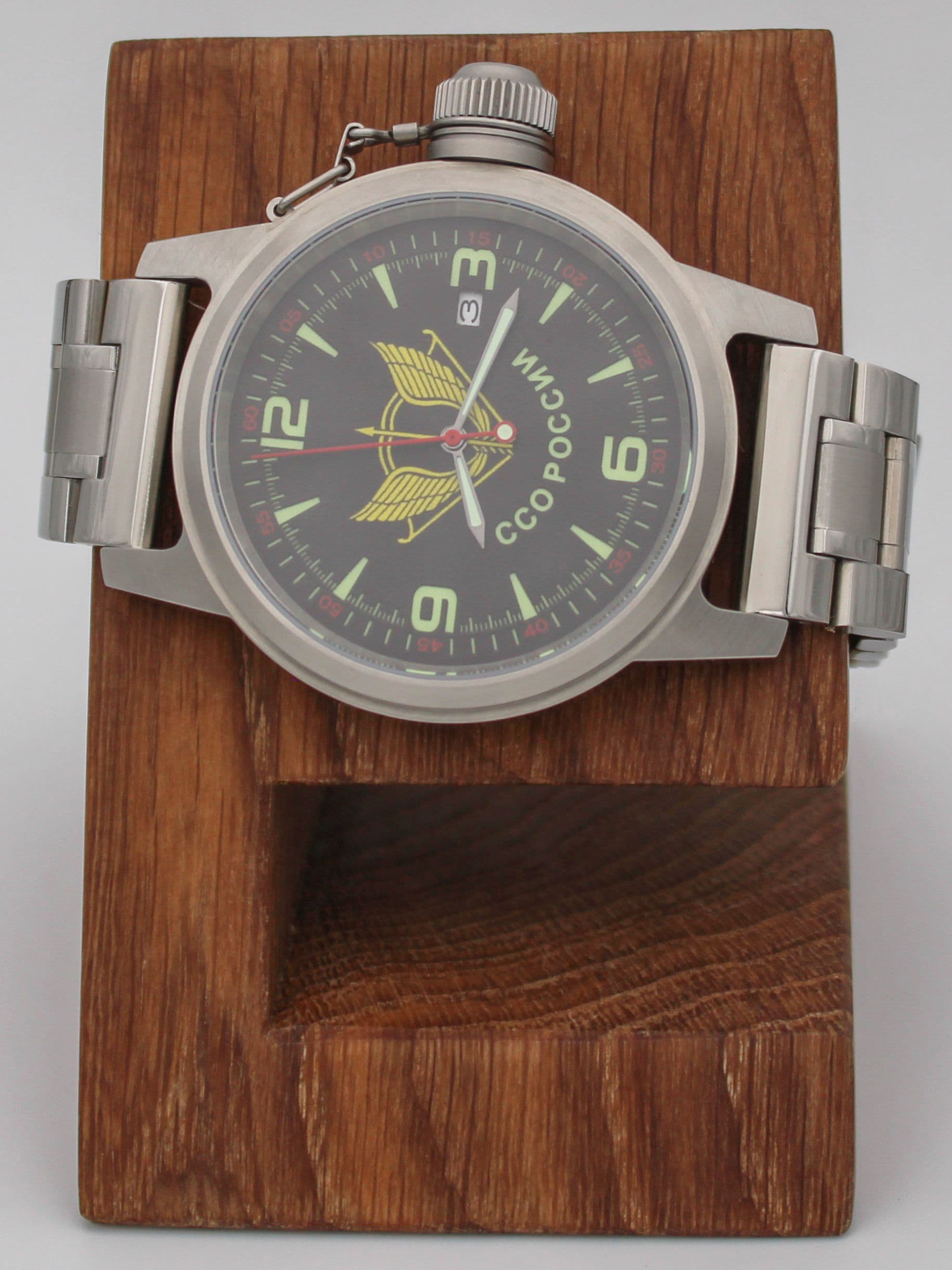 Часы ССО России механические с автоподзаводом (Seiko NH35A) 45.281.2