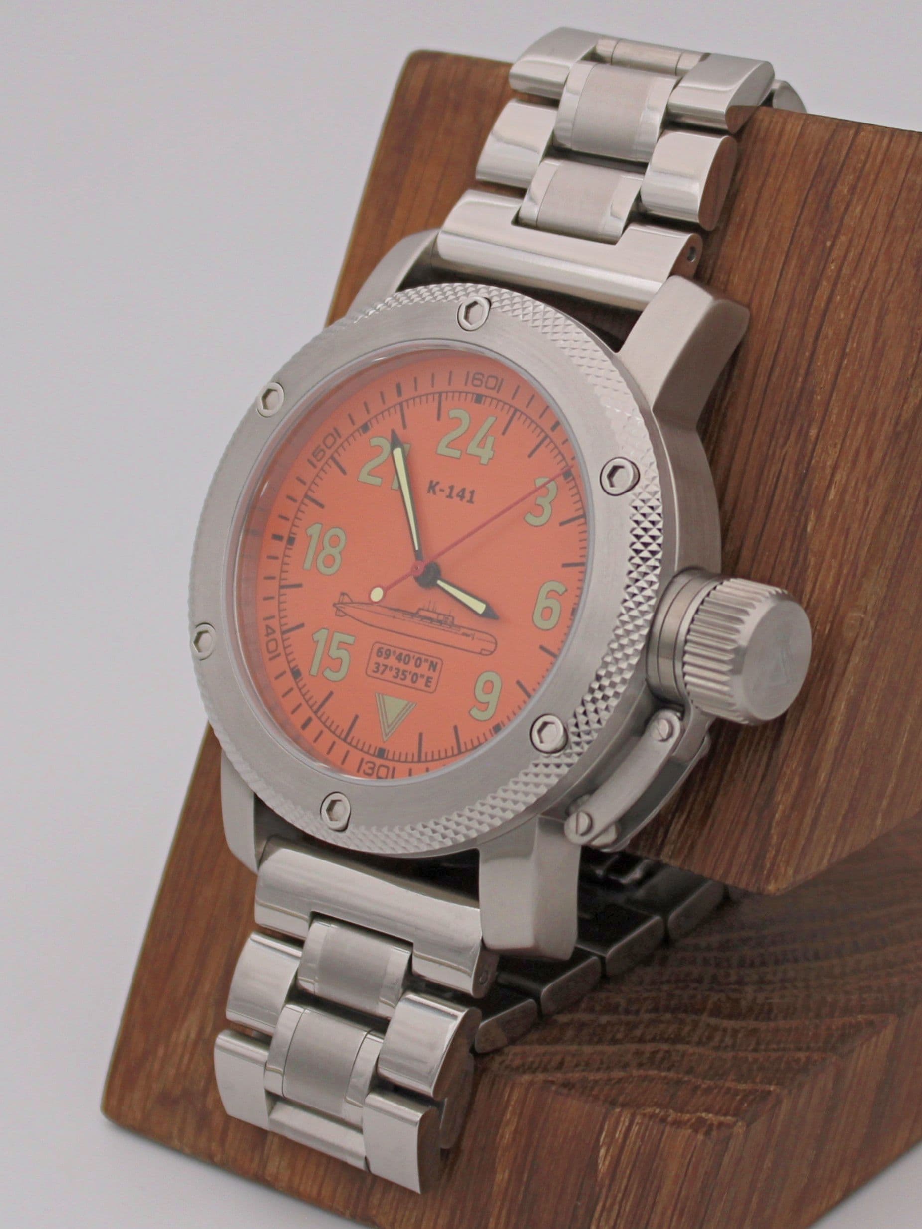 Часы К-141 / Курск (Oscar-II) механические с автоподзаводом (Восток 2431) 01.088.2