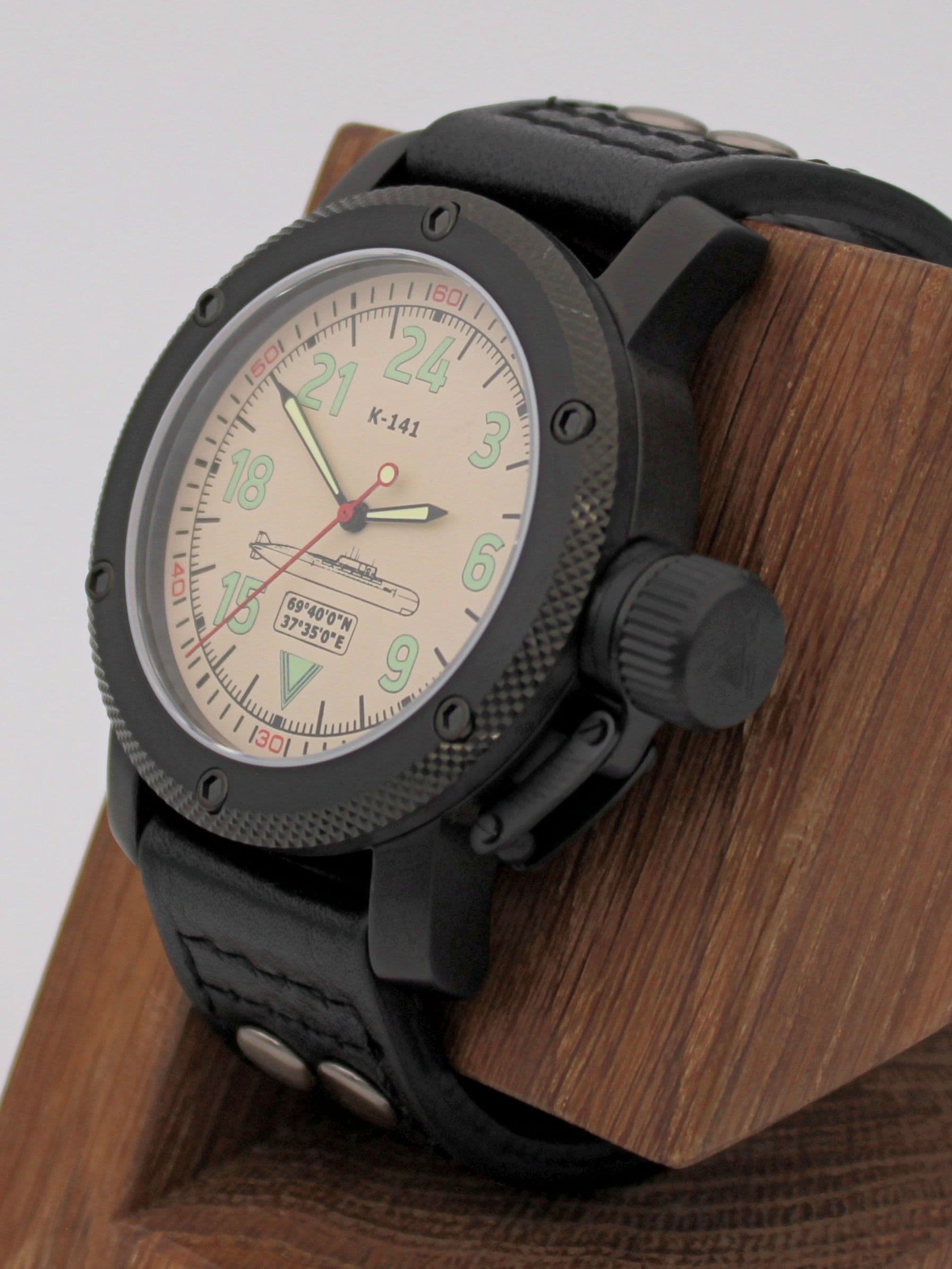 Часы К-141 / Курск (Oscar-II) механические с автоподзаводом (Восток 2431) 101.087.01