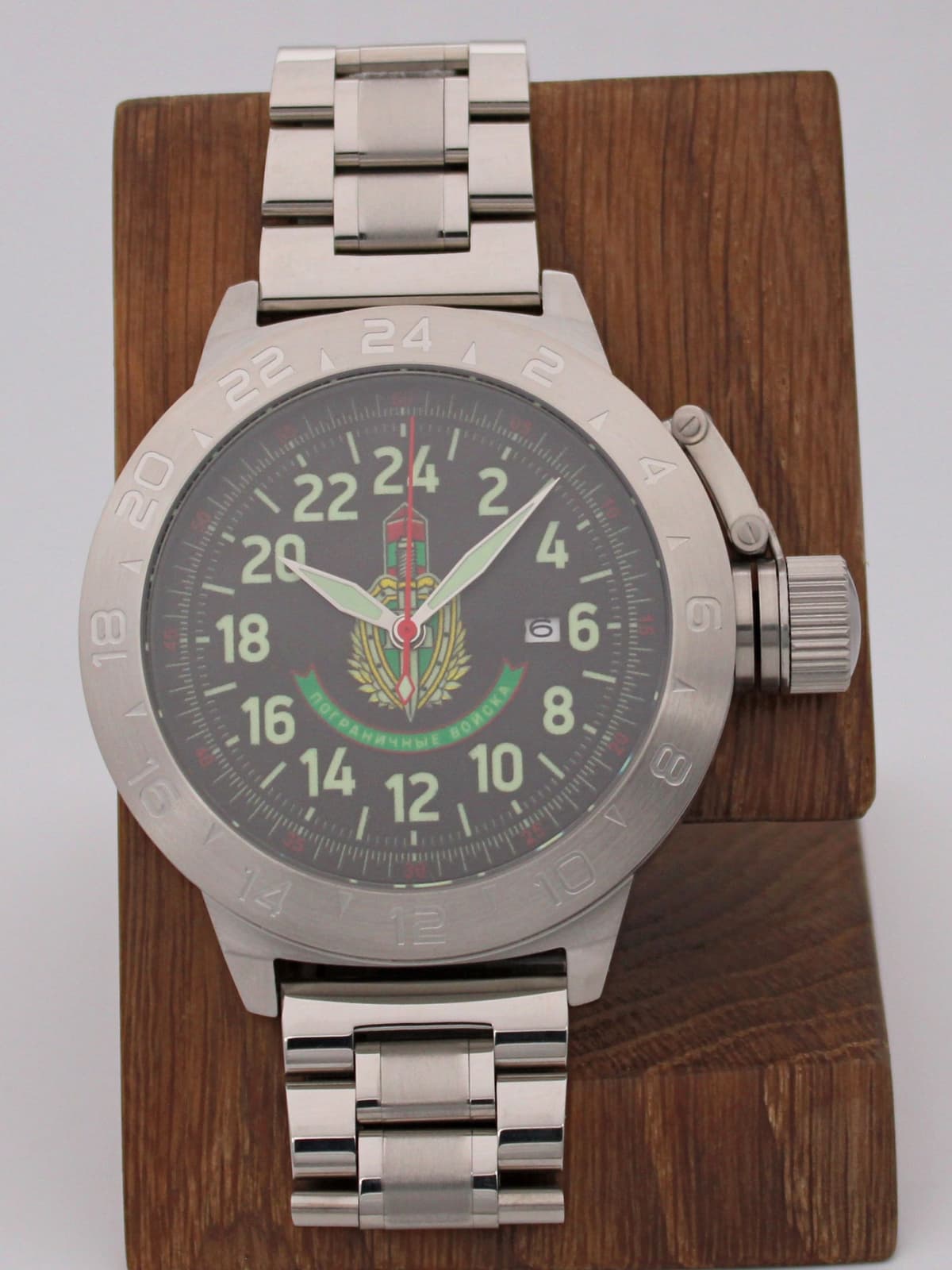 Часы Погранвойска механические с автоподзаводом (Seiko NH34A) 52.174.2