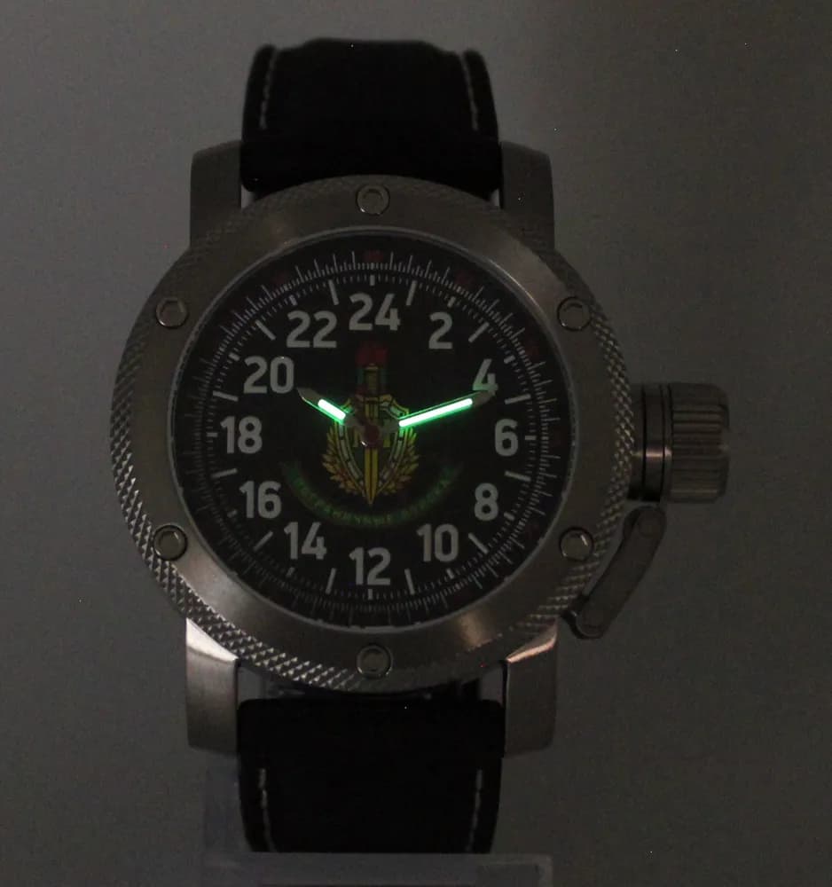Часы наручные Погранвойска 174.11, механические, механизм Ракета 2623