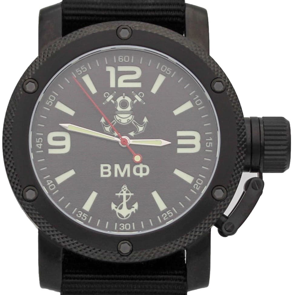 Часы ВМФ(с якорем) механизм Восток 2415.01