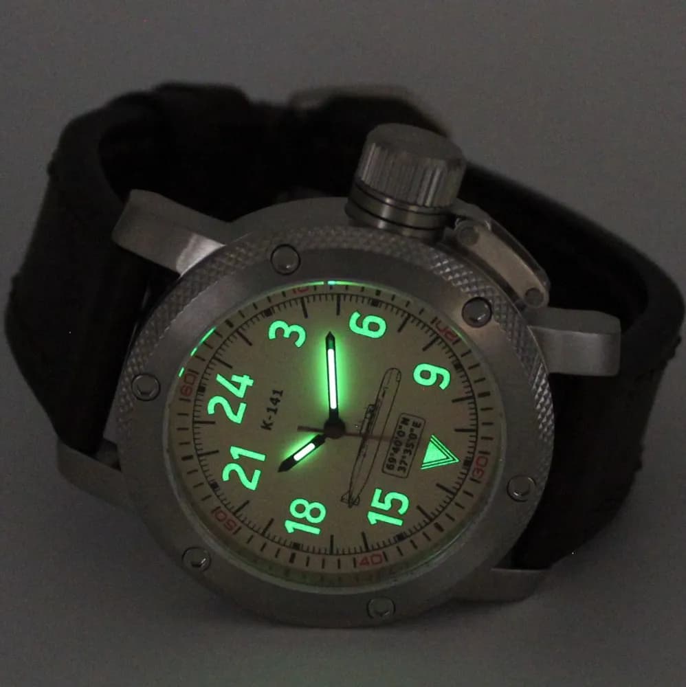 Часы К-141 / Курск (Oscar-II) 087.02 механические, механизм Ракета 2623 