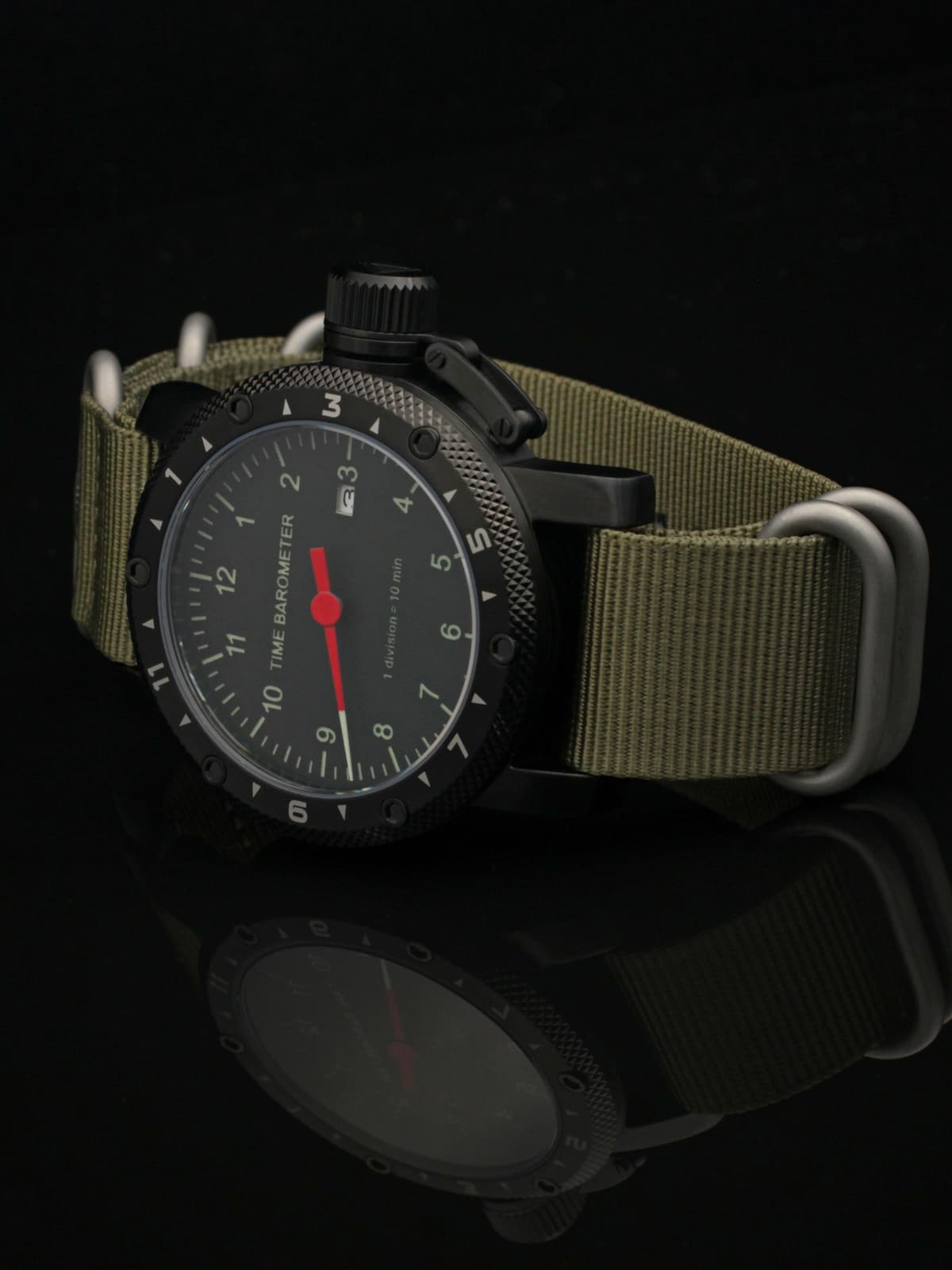 Часы Time Barometer однострелочные механические с автоподзаводом (Seiko NH35A) 147.177.21