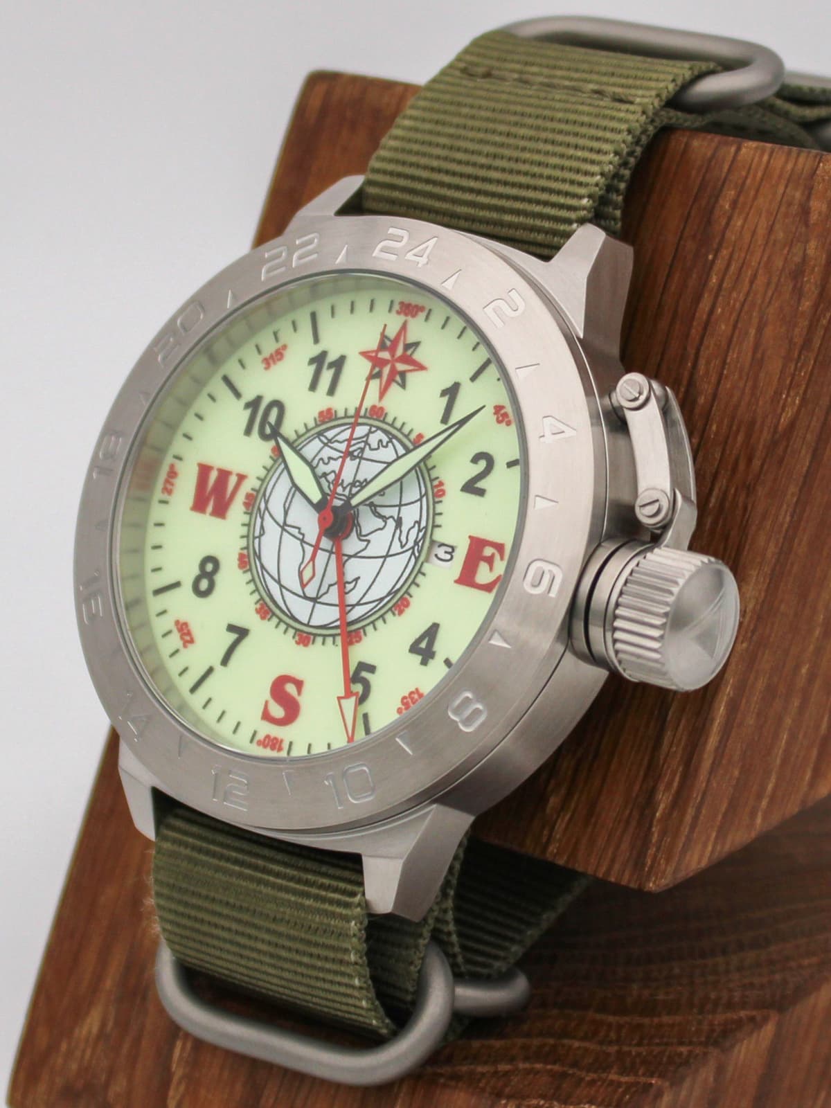 Часы Компас механические с автоподзаводом (Seiko NH34A) 52.186.21