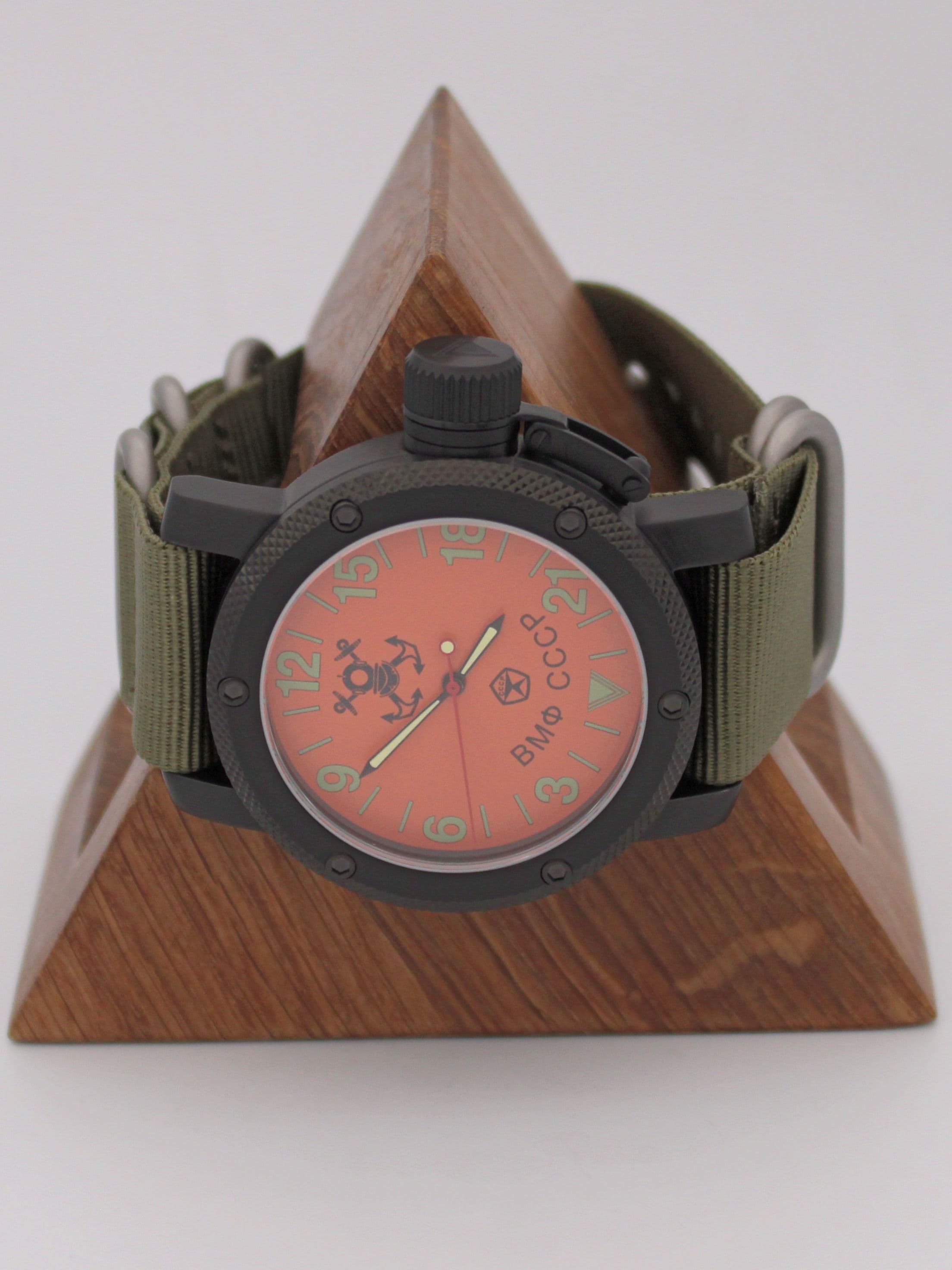 Часы ВМФ СССР механические с автоподзаводом (Восток 2431) 101.023.21