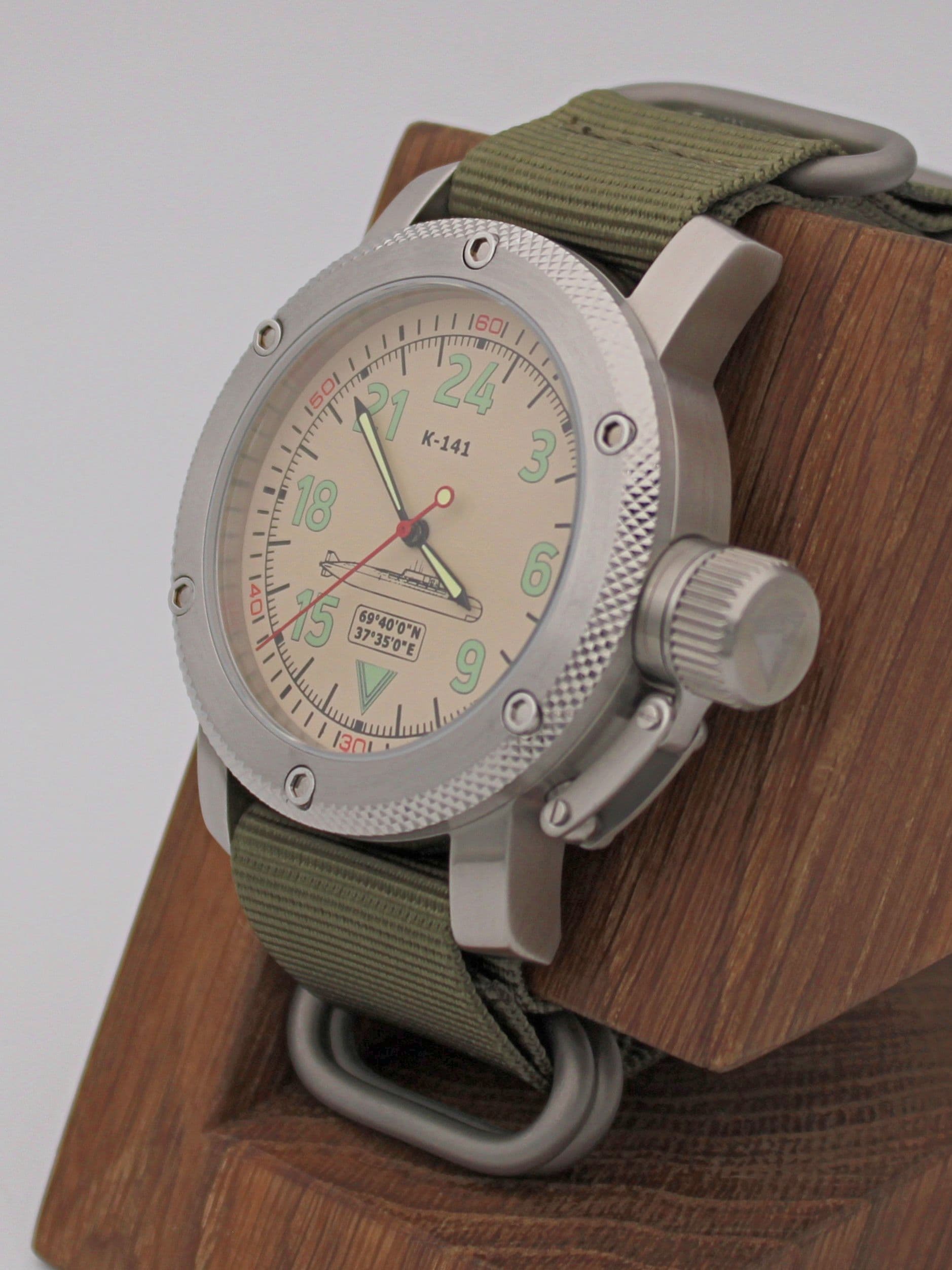 Часы К-141 / Курск (Oscar-II) механические с автоподзаводом (Восток 2431) 01.087.21