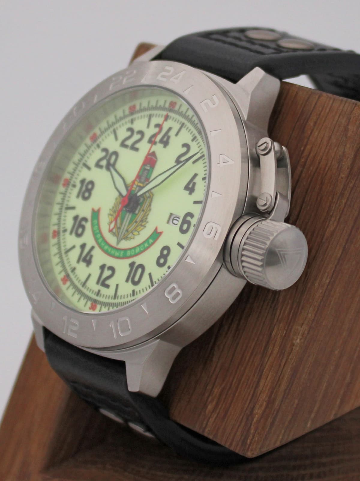 Часы Погранвойска механические с автоподзаводом (Seiko NH34A) 52.173.01