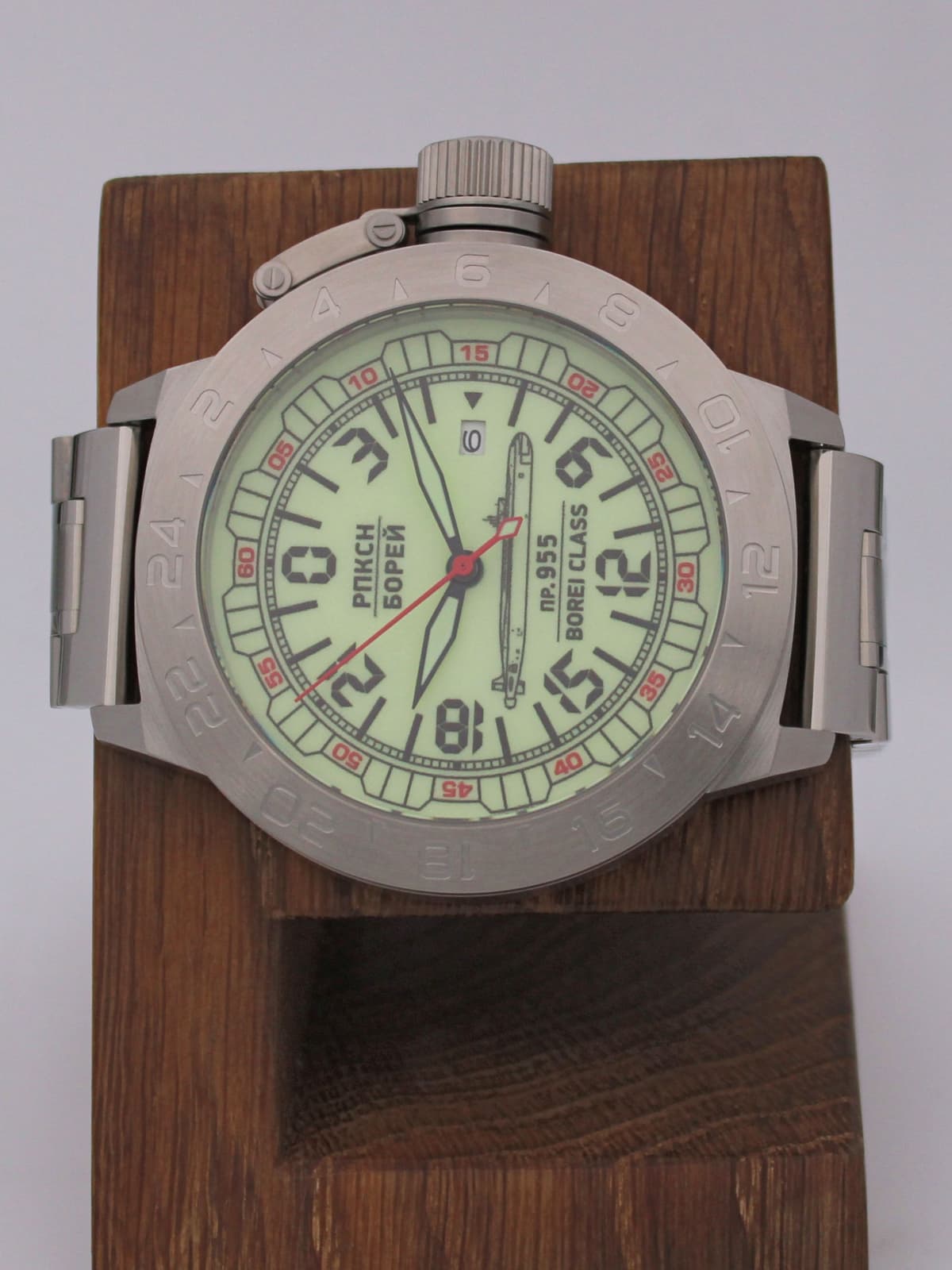 Часы РПКСН 955 Борей (Borei class) механические с автоподзаводом (Seiko NH34A) 52.190.2