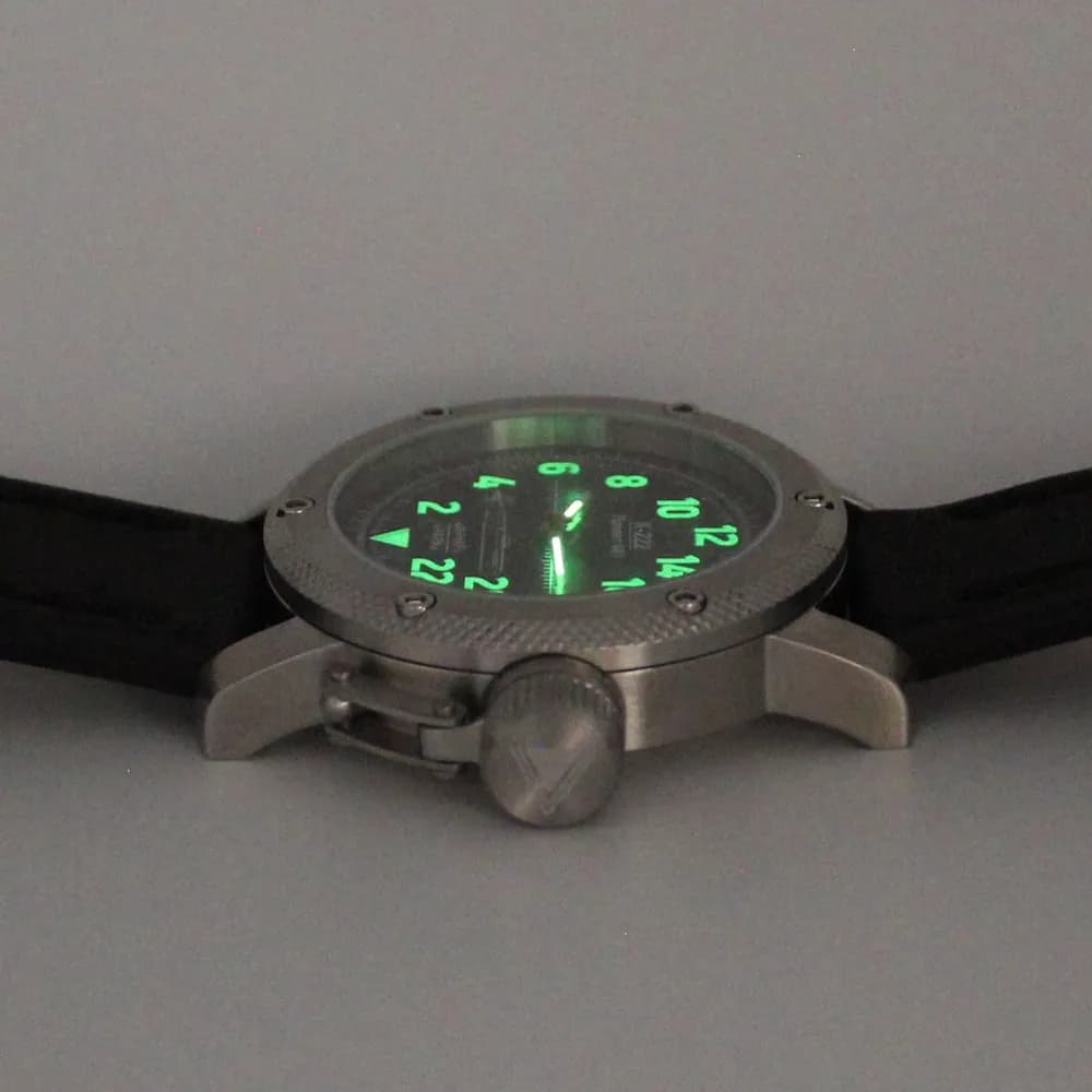 Часы К-222 / Анчар (Papa) механические с автоподзаводом (сапфировое стекло) 1034.01 механизм Восток 2431