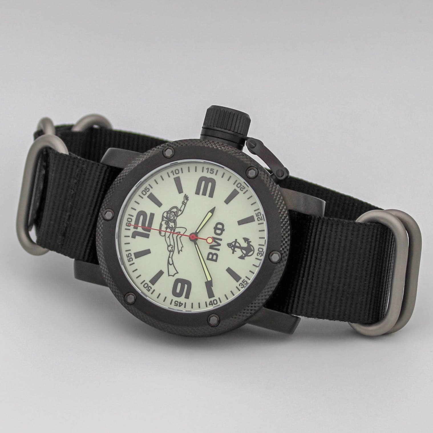 Часы ВМФ Боевой пловец, механизм Восток 2415.01