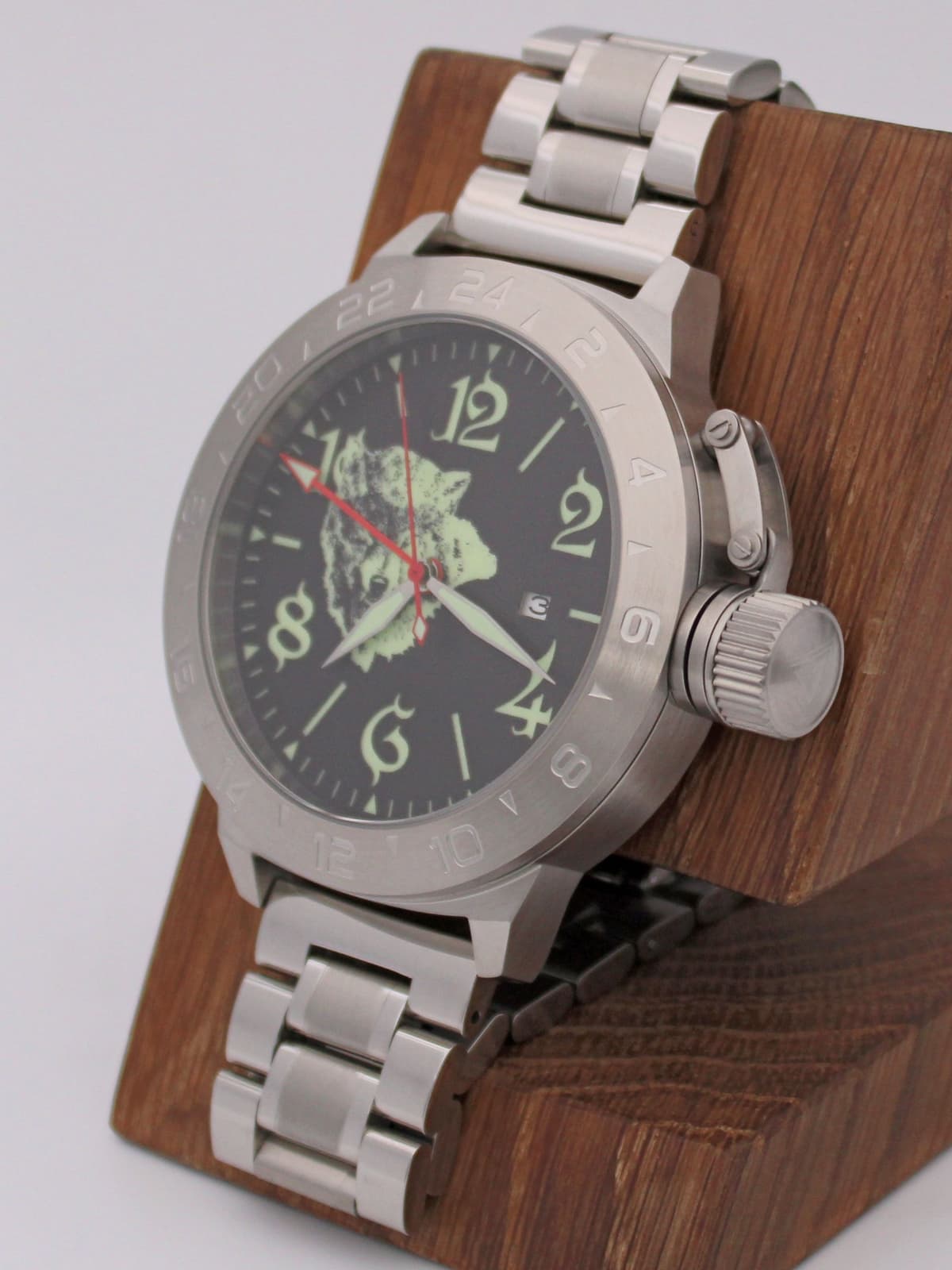 Часы Волк механические с автоподзаводом (Seiko NH34A) 52.300.2