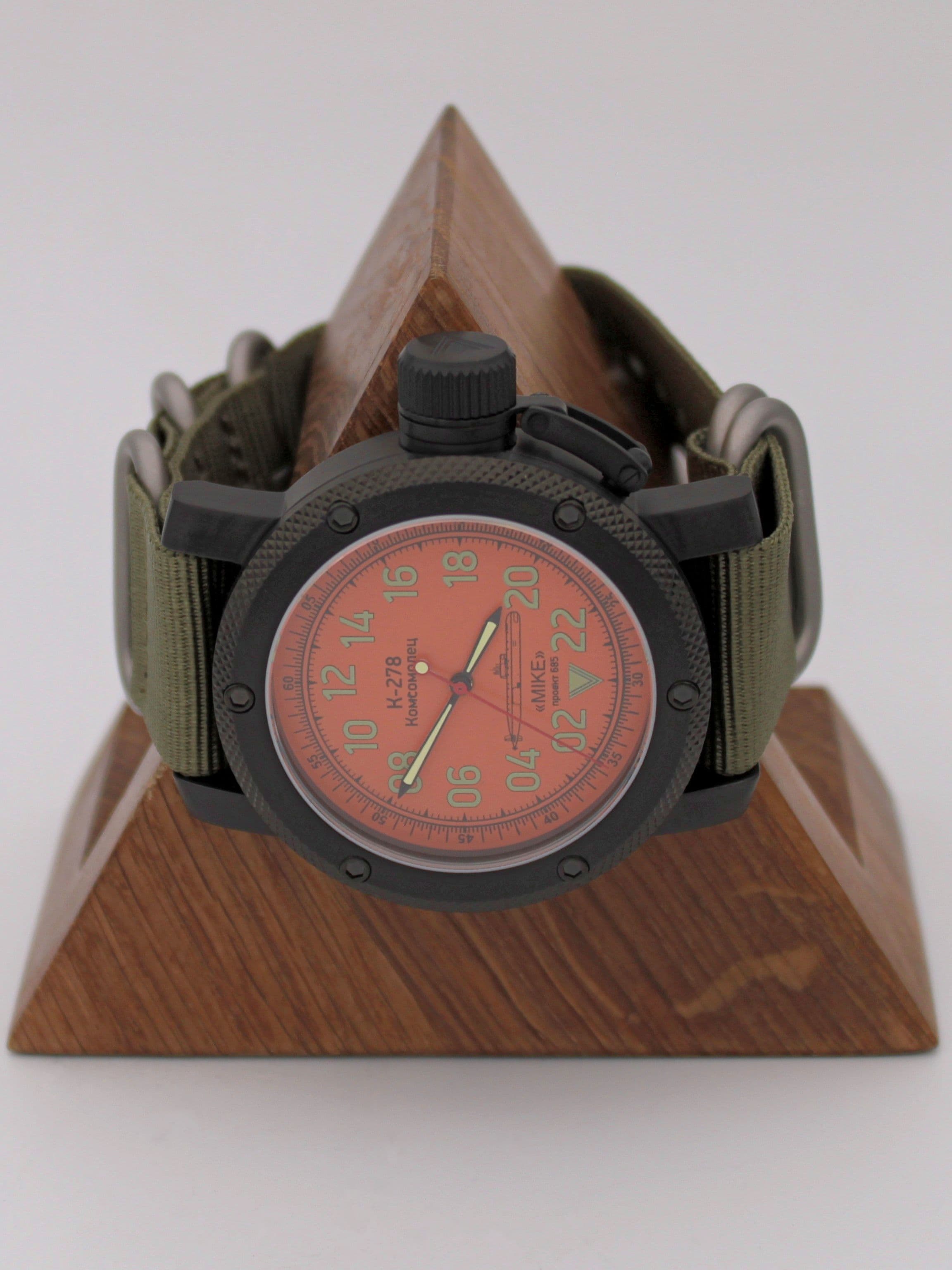 Часы К-278 / Комсомолец (Mike) механические с автоподзаводом (Восток 2431) 101.043.21