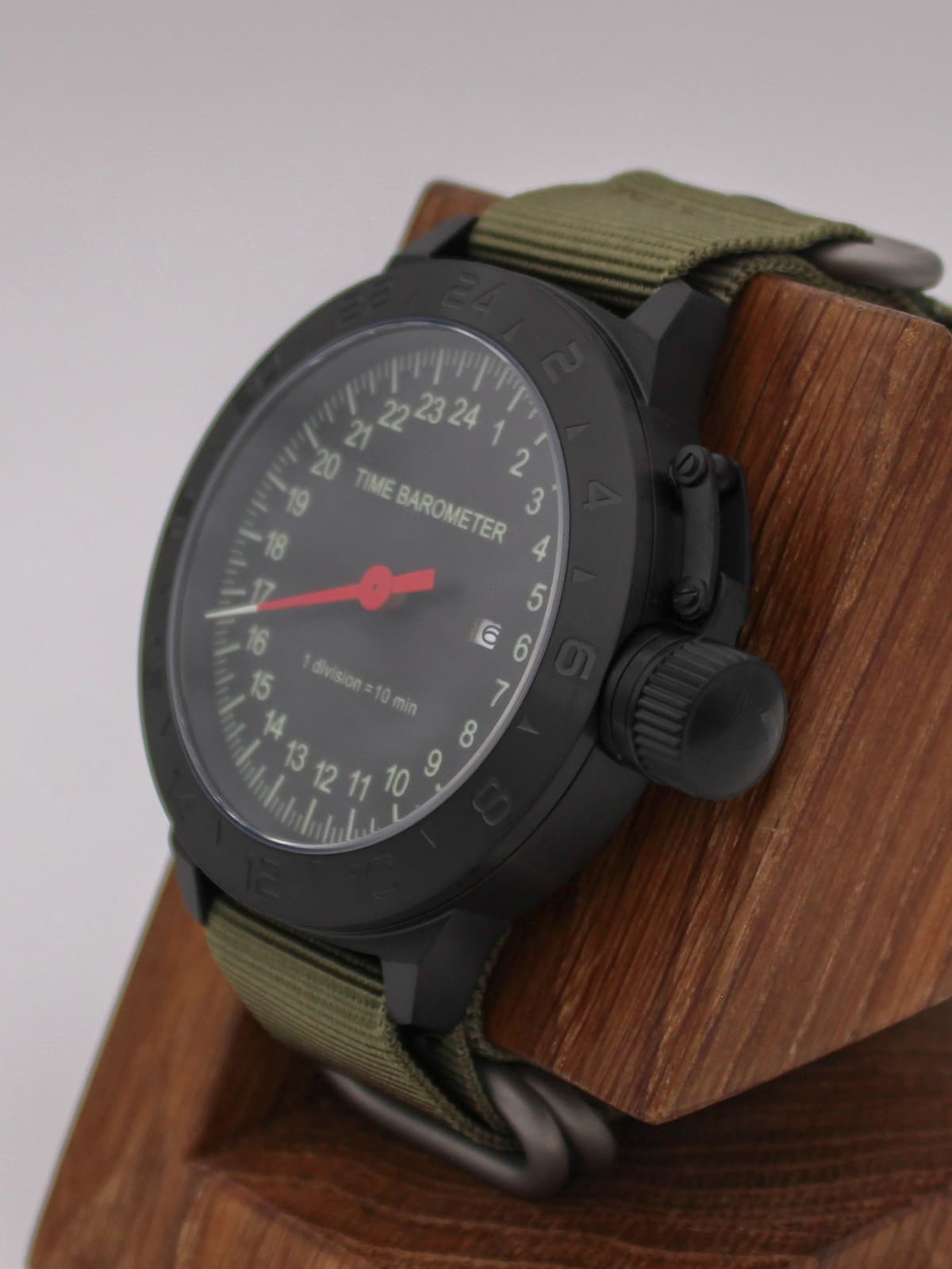 Часы Time Barometer однострелочные механические с автоподзаводом (Seiko NH34A) 152.601.21