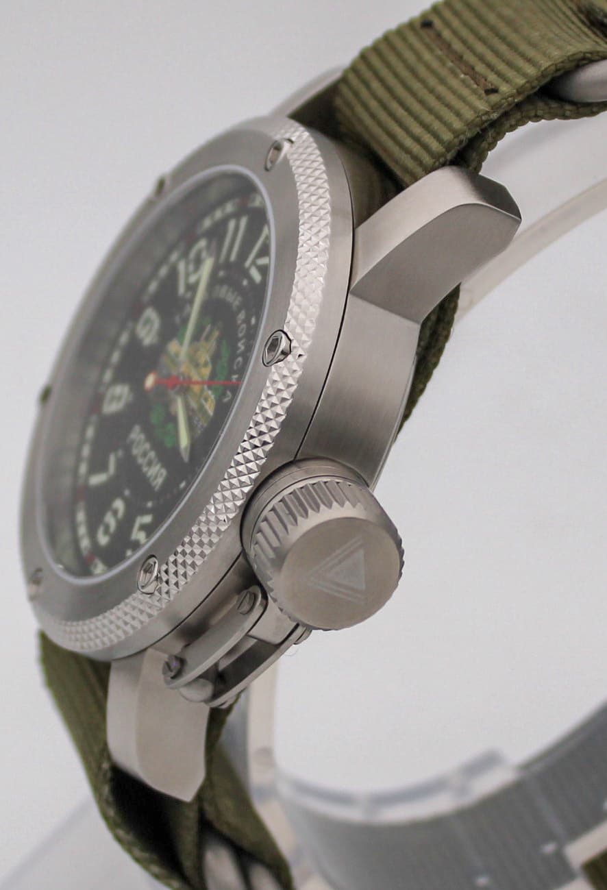 Часы Танковые войска РОССИЯ, механизм Восток 2415.01