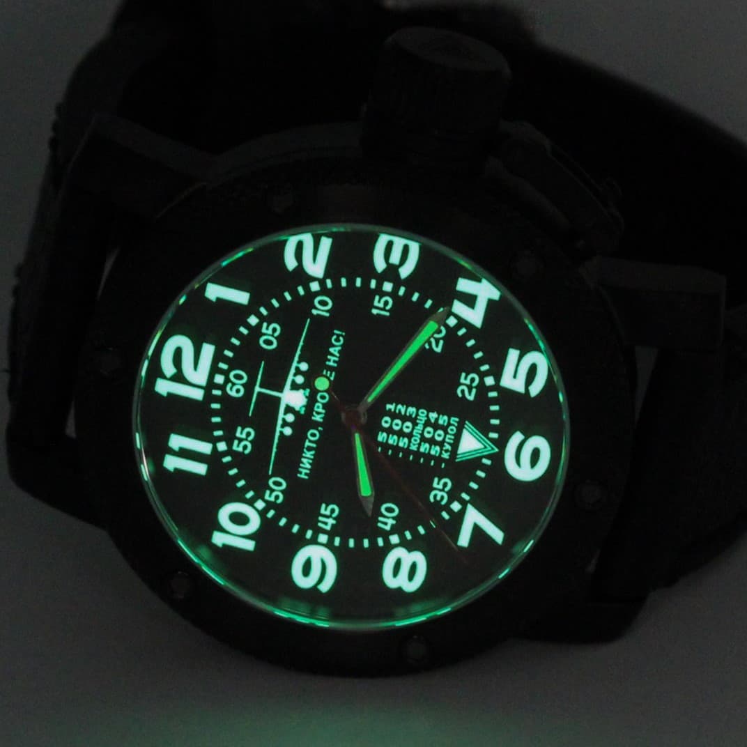 Часы ВДВ  ИЛ-76 механические (сапфировое стекло) механизм Ракета 2609