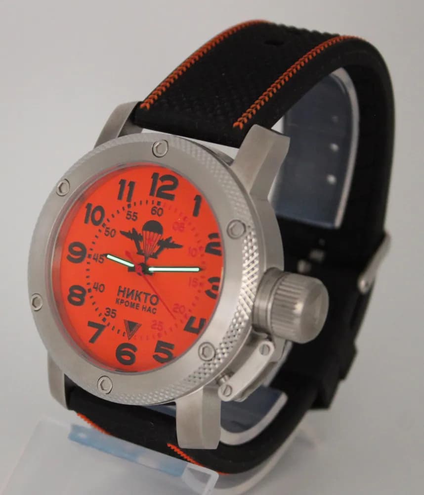 Часы ВДВ 004.17  механические, механизм Ракета 2609 НА