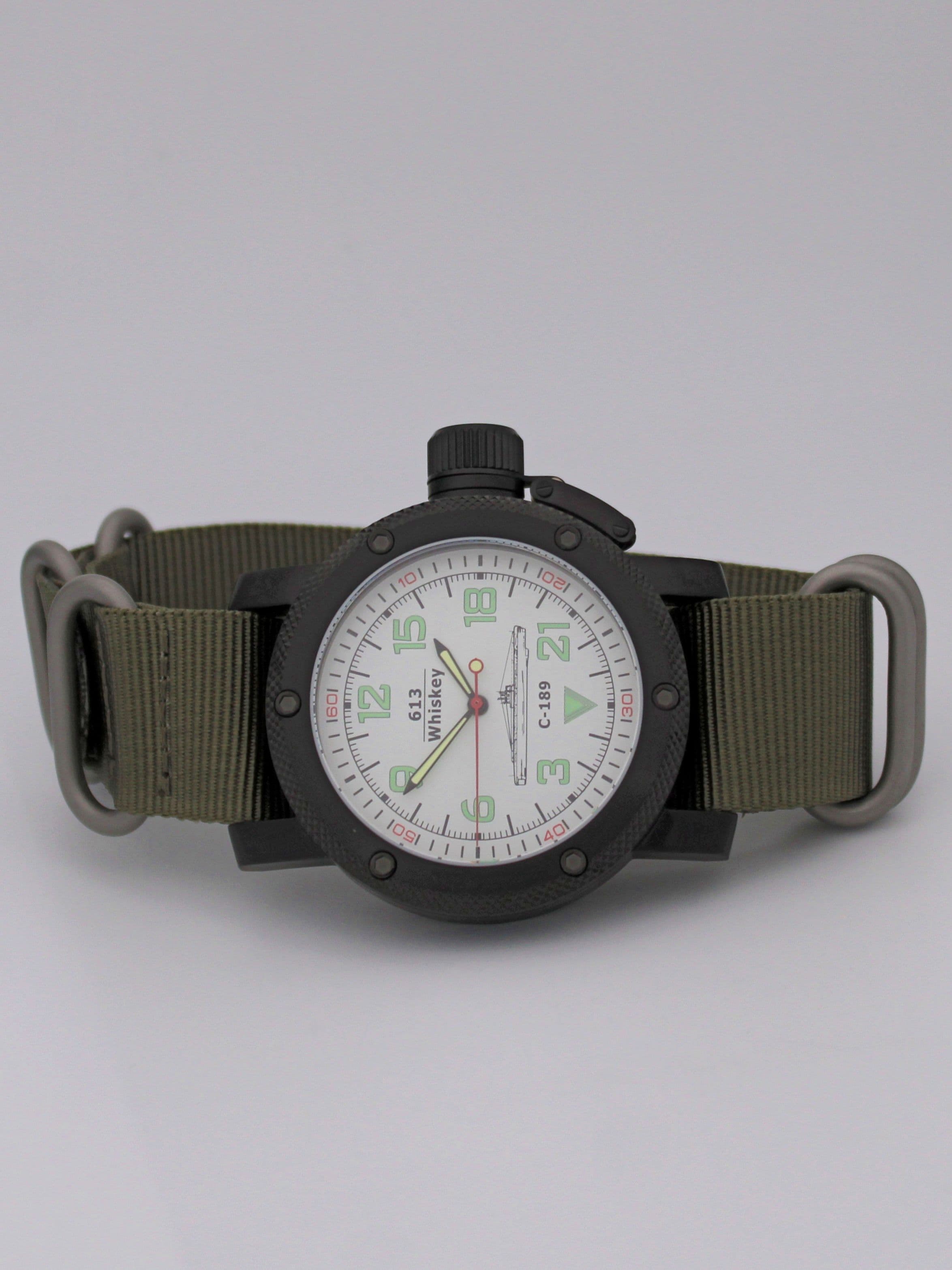 Часы С-189 (Whiskey) механические с автоподзаводом (Восток 2431) 101.101.21