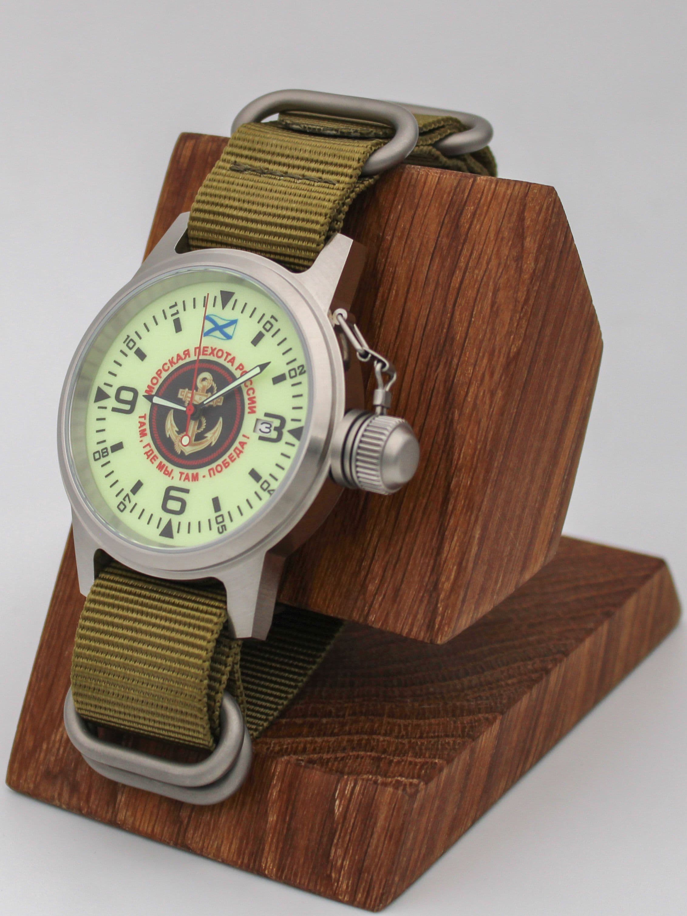 Часы Морская пехота механические с автоподзаводом (Seiko NH35A) 45.166.21