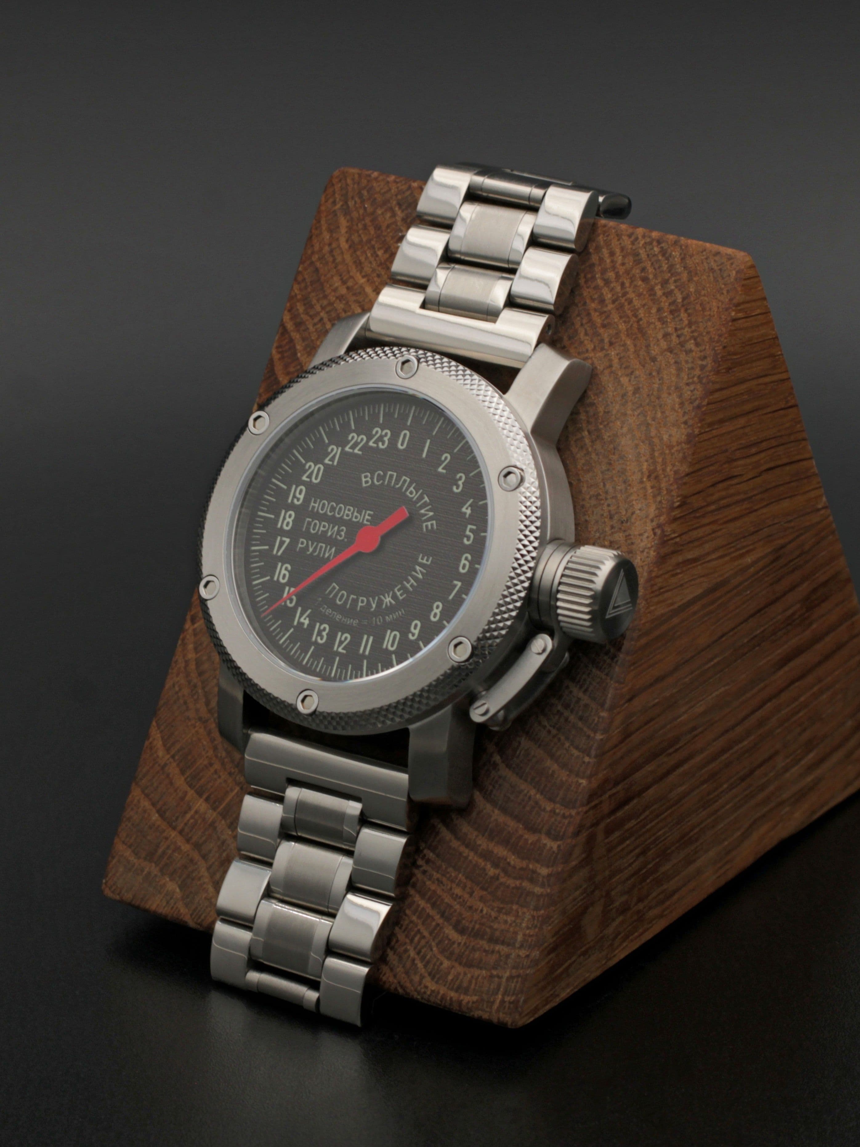 Часы Погружение / Всплытие однострелочные механические с автоподзаводом (Восток 2431) 01.182.2
