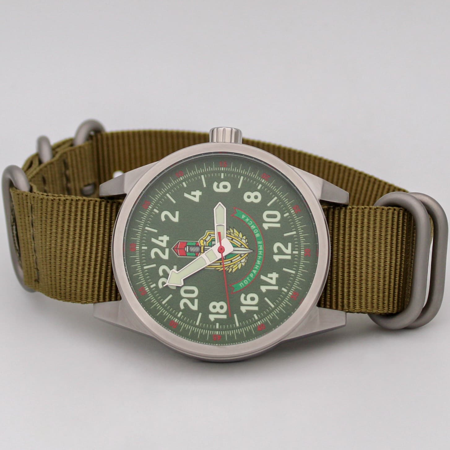 Часы Пограничные войска, механизм Ракета 2623 Н