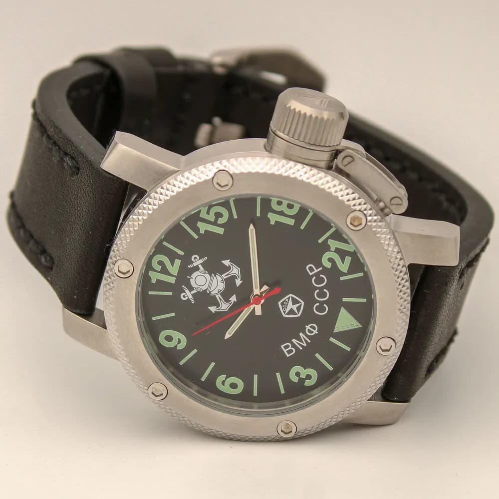 Часы ВМФ СССР механические 024.01 механизм Ракета 2623