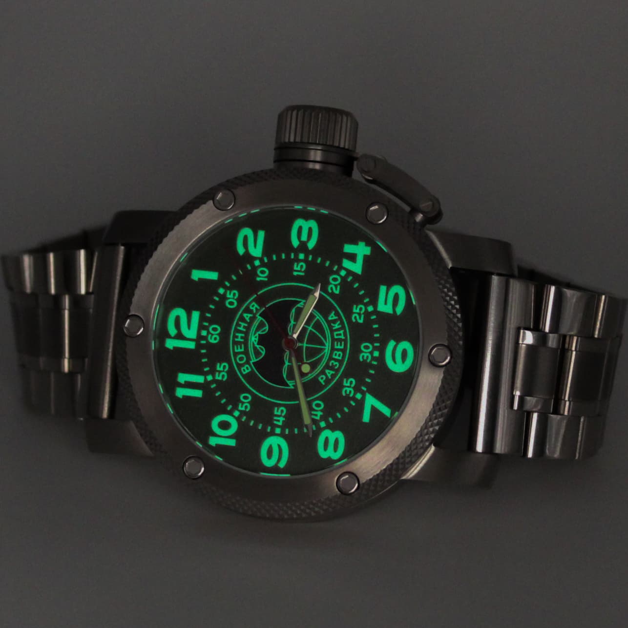 Часы ВОЕННАЯ РАЗВЕДКА, механизм Восток 2415.01