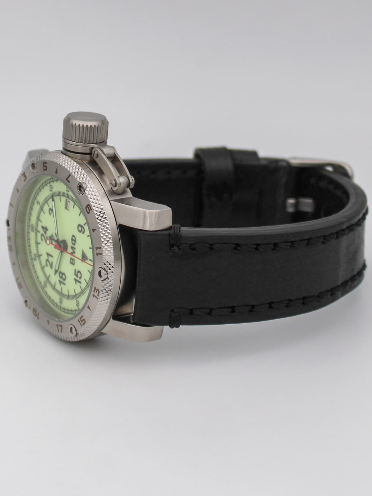 Часы ВМФ кварцевые (Ronda 515.24H) Q47.030.01