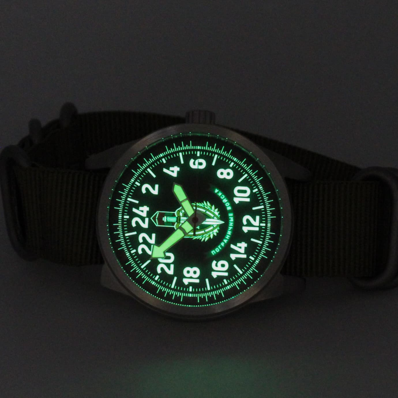 Часы Пограничные войска, механизм Ракета 2623 Н