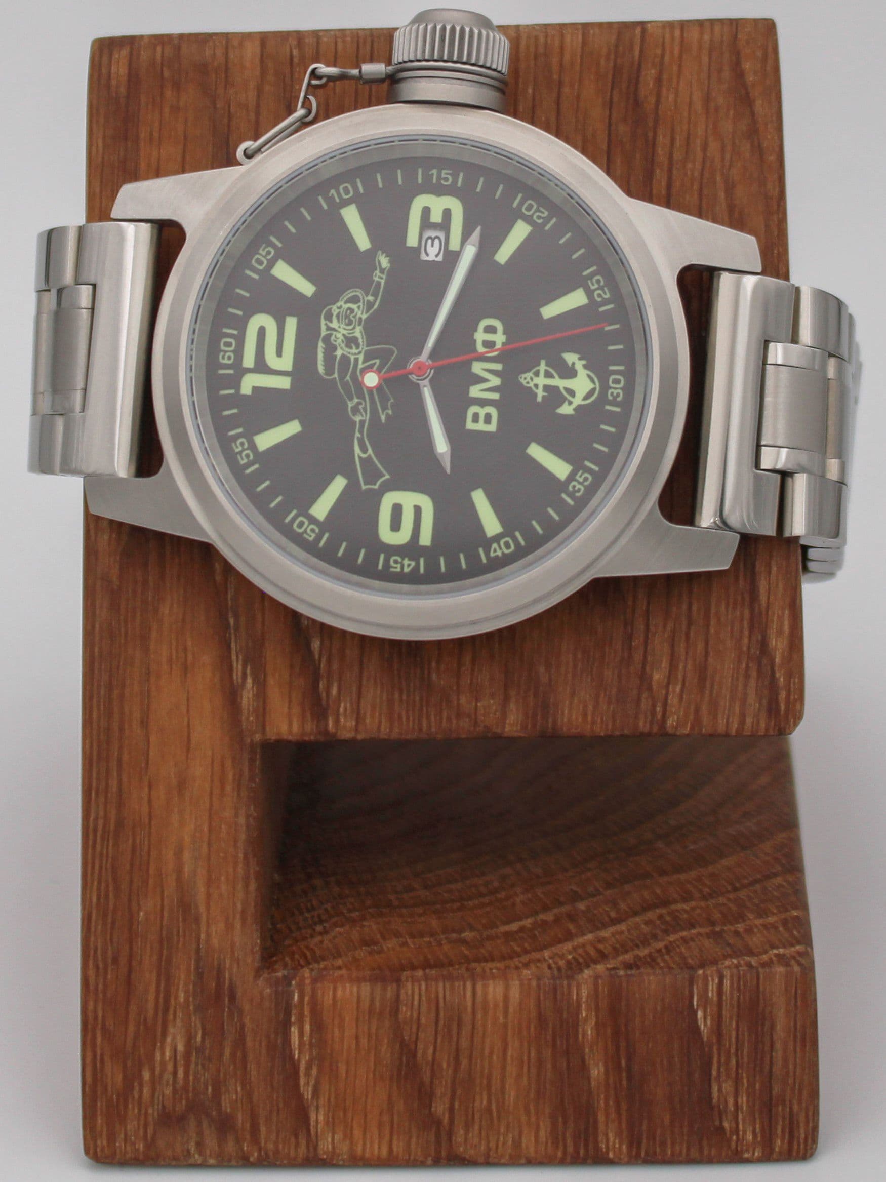 Часы ВМФ Боевой пловец механические с автоподзаводом (Seiko NH35A) 45.028.2