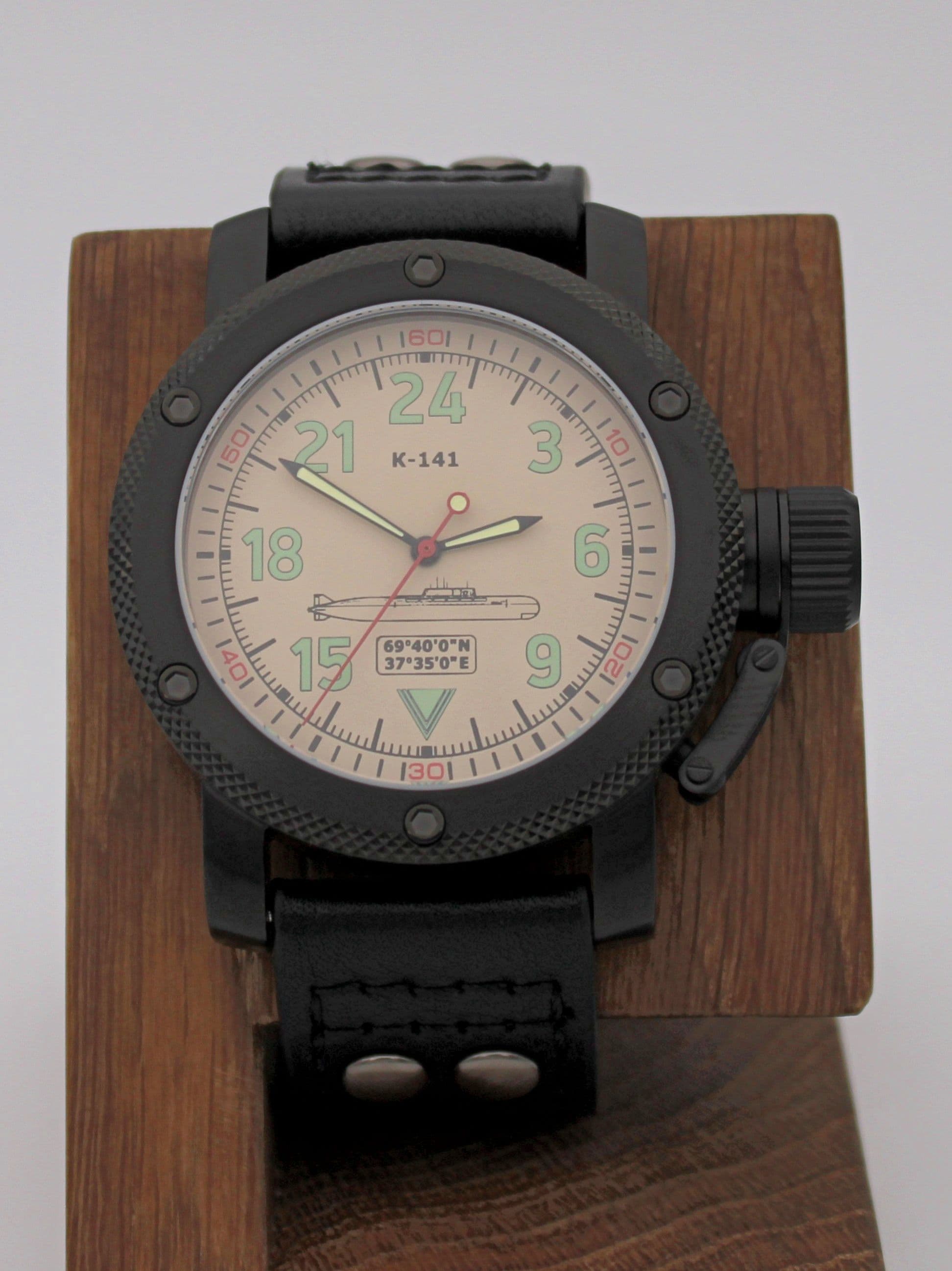 Часы К-141 / Курск (Oscar-II) механические (Ракета 2623) 103.087.01