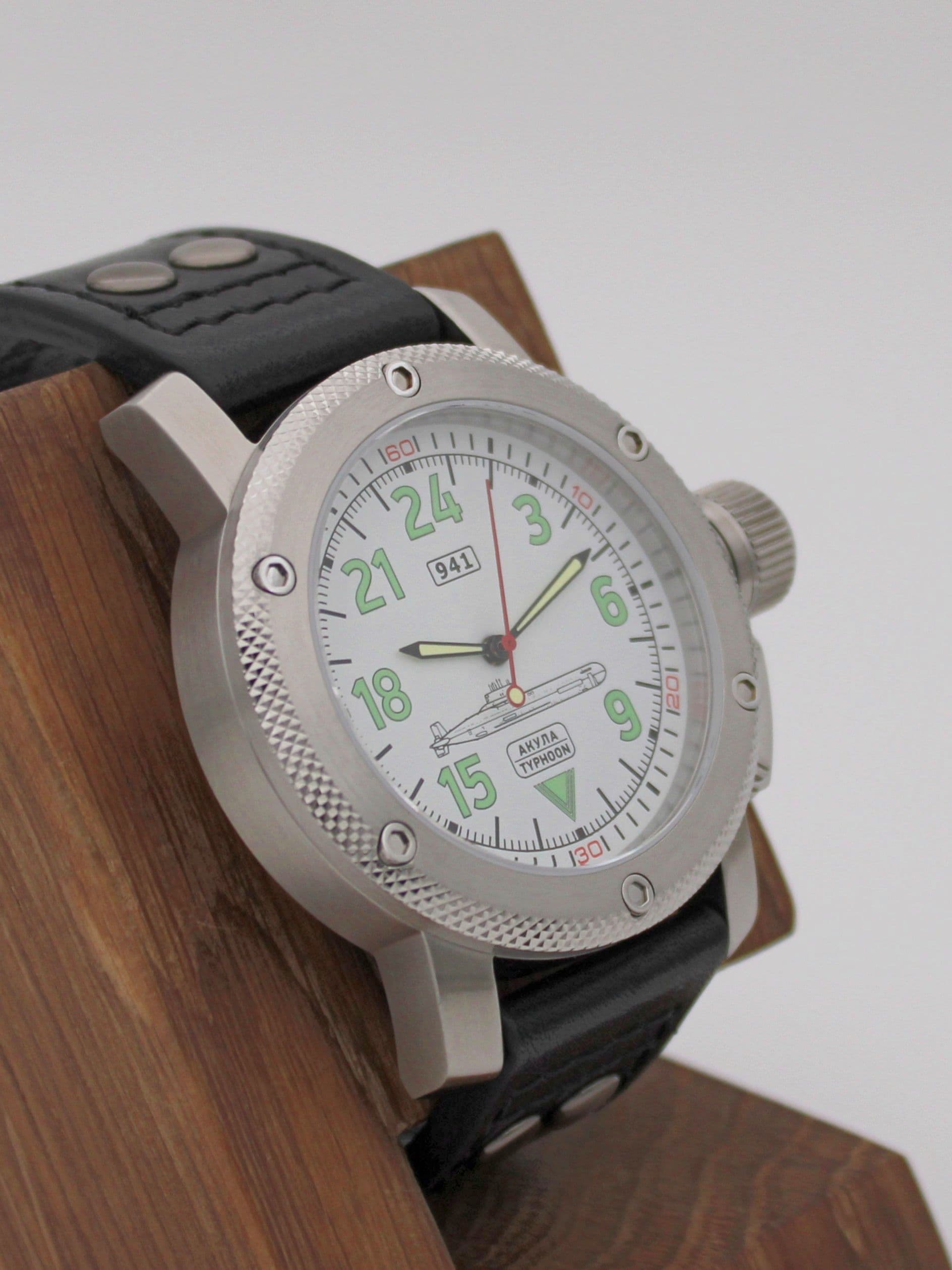 Часы 941 / Акула (Typhoon) механические с автоподзаводом (Восток 2431) 01.051.01