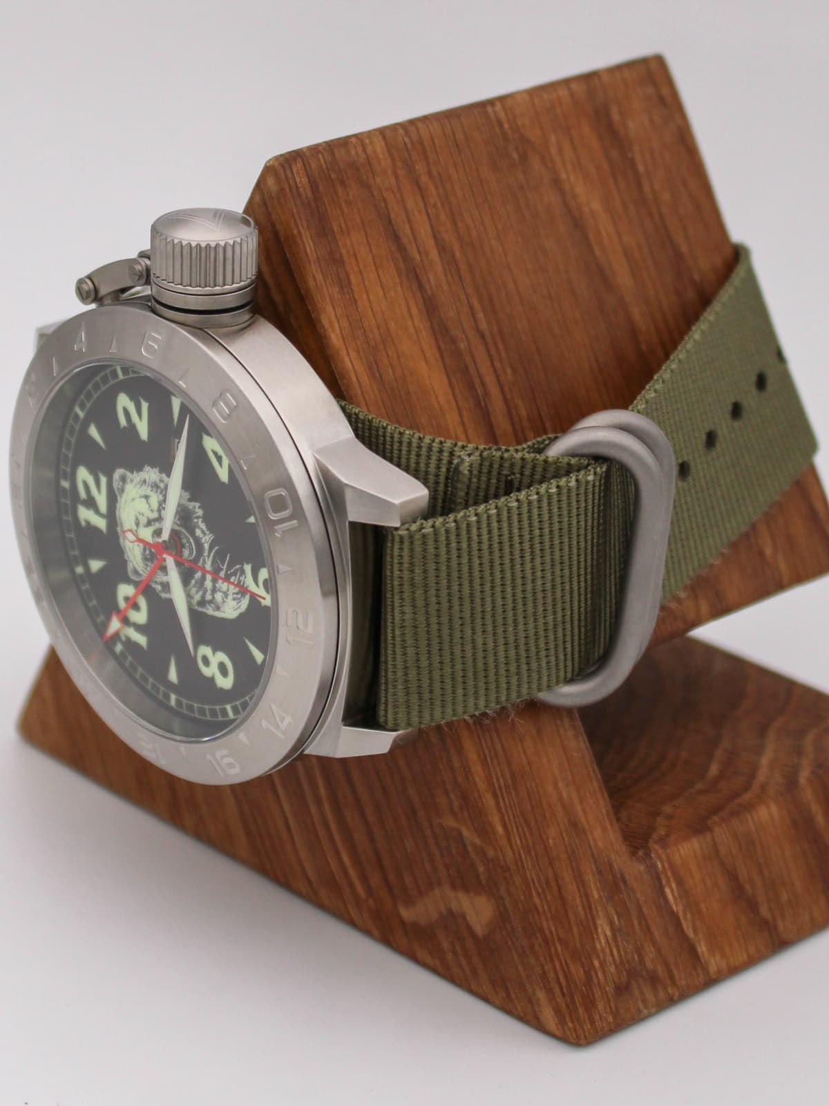 Часы Медведь механические с автоподзаводом (Seiko NH34A) 52.318.21