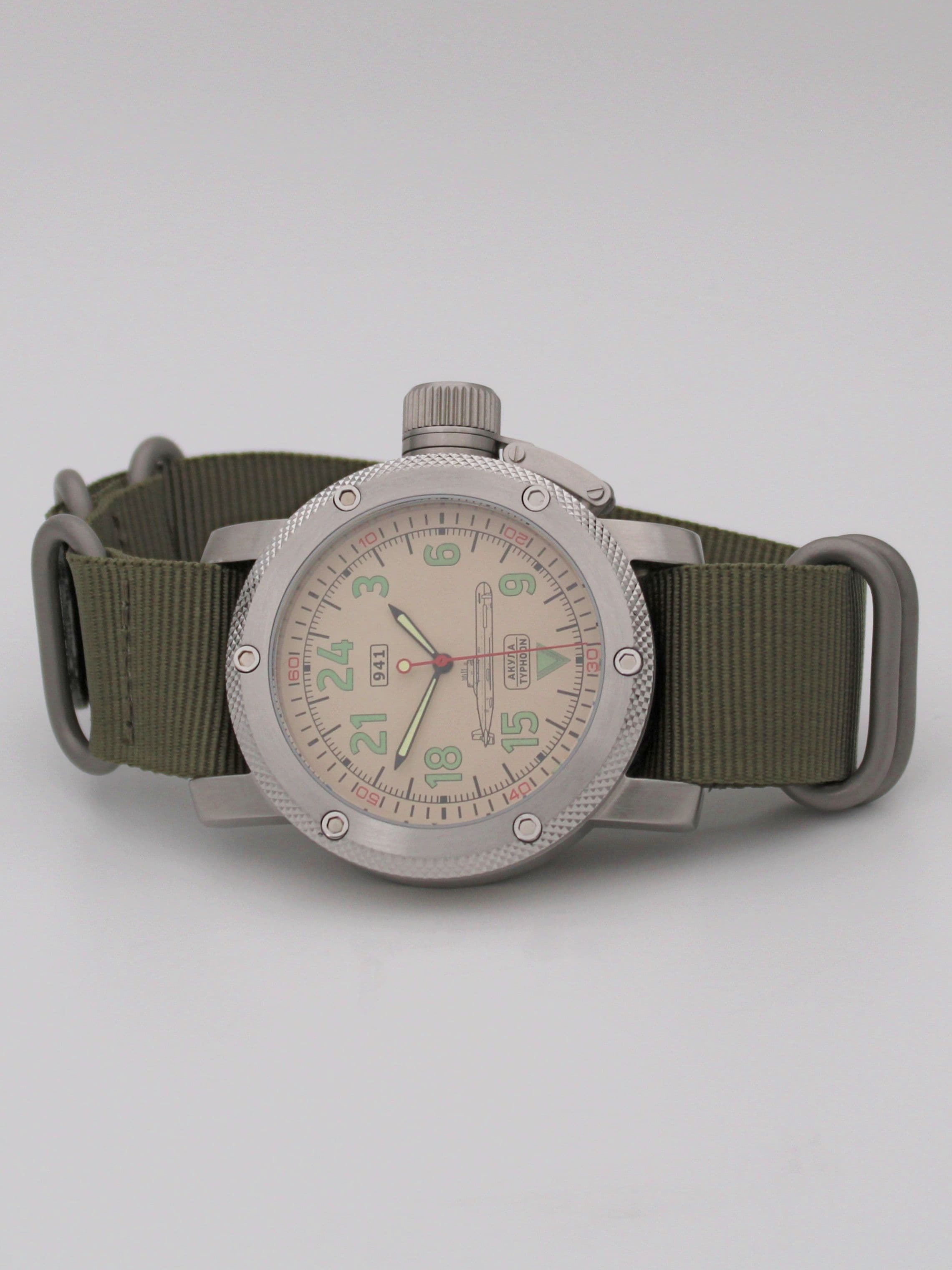 Часы 941 / Акула (Typhoon) механические с автоподзаводом (Восток 2431) 01.052.21