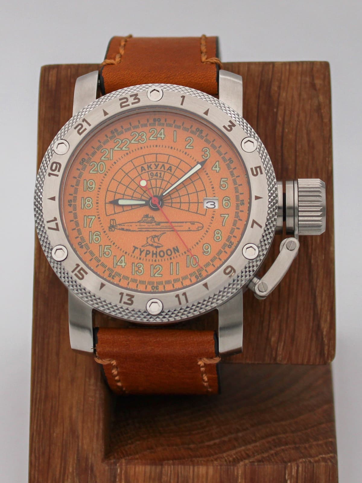 Часы 941 / Акула (Typhoon) механические с автоподзаводом (Seiko NH34A) 47.149.03