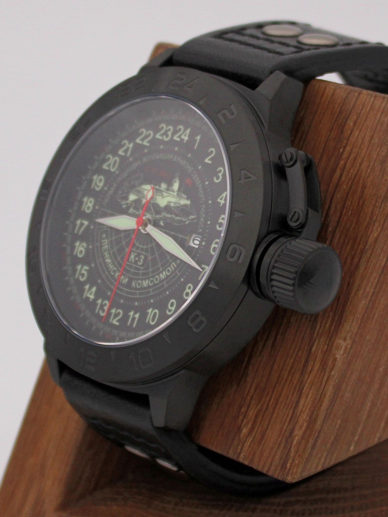 Часы К-3 "Ленинский комсомол" механические с автоподзаводом (Seiko NH34A) 52.152.01