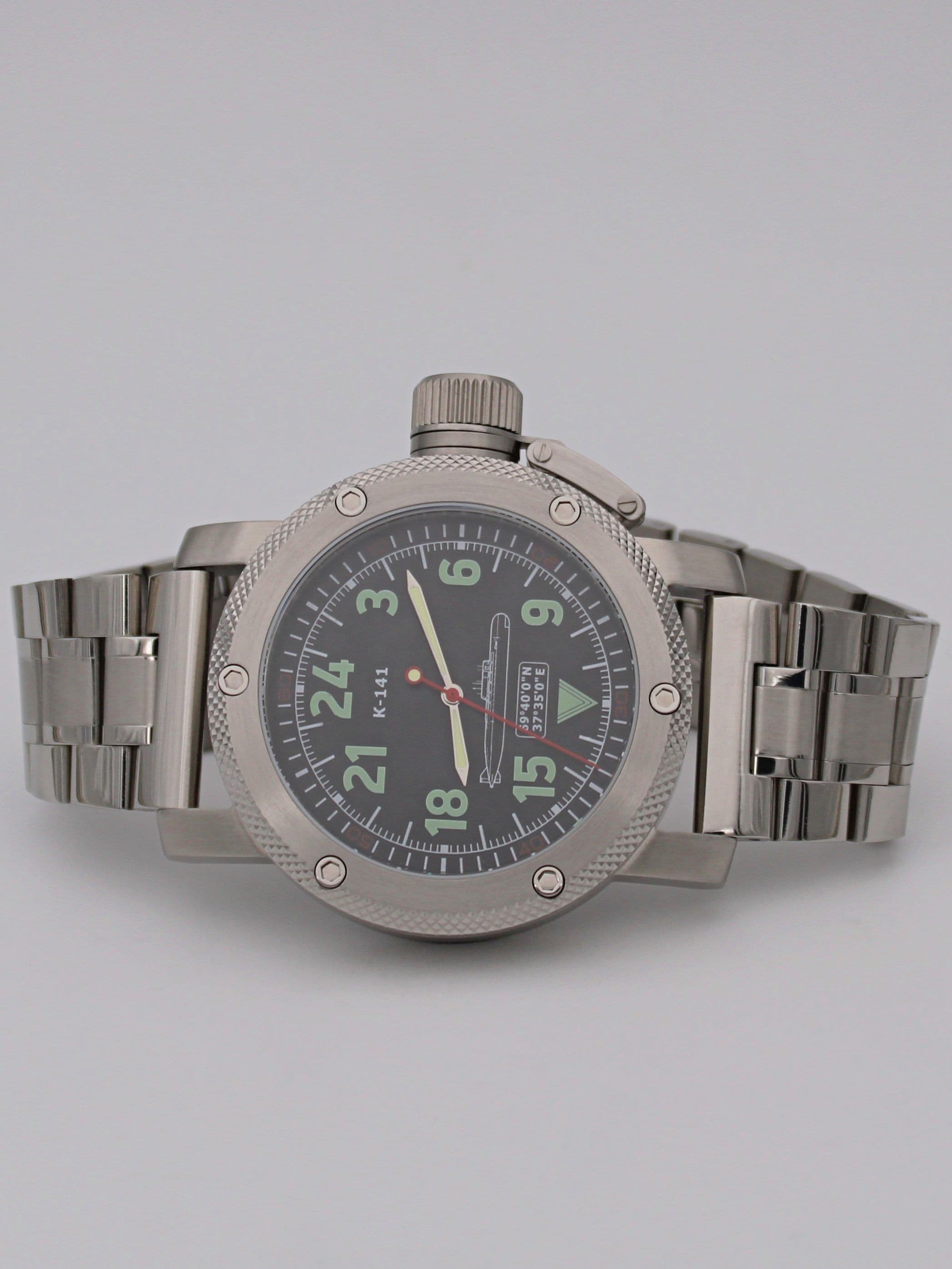 Часы К-141 / Курск (Oscar-II) механические с автоподзаводом (Восток 2431) 01.089.2