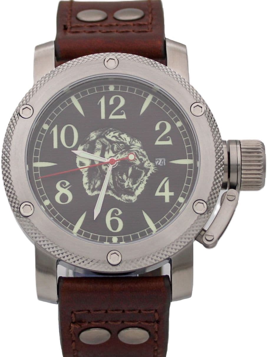 Часы Тигр механические с автоподзаводом (Miyota 8215) 05.1310.02Z