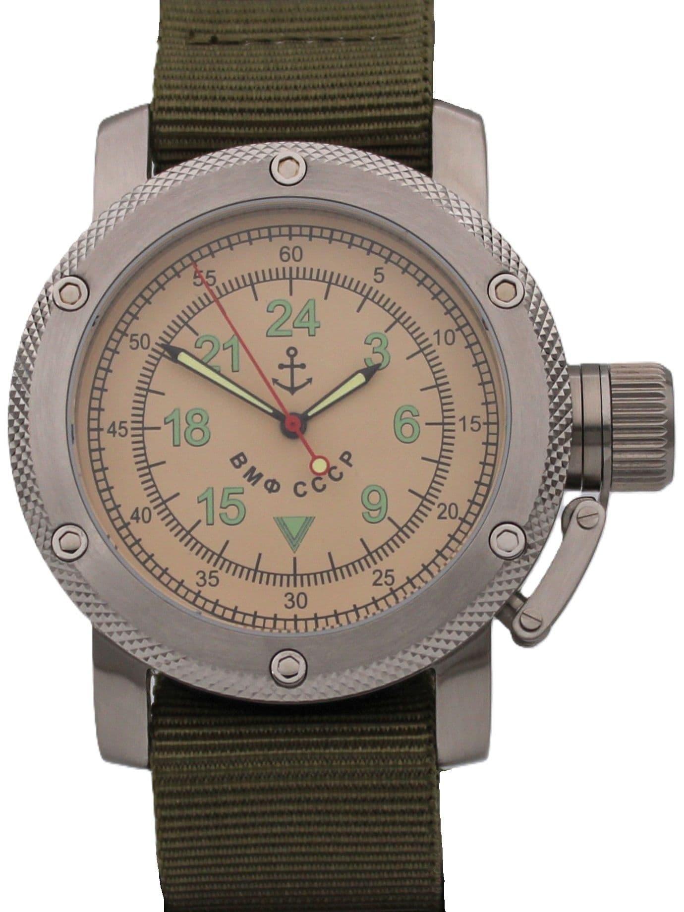 Часы ВМФ СССР механические с автоподзаводом (Восток 2431) 01.012.21