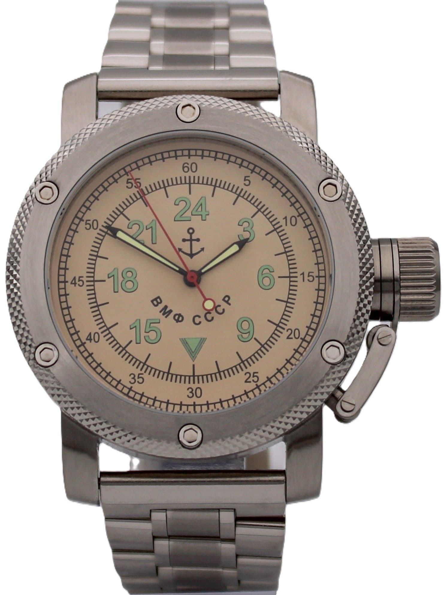 Часы ВМФ СССР механические с автоподзаводом (Восток 2431) 01.012.2